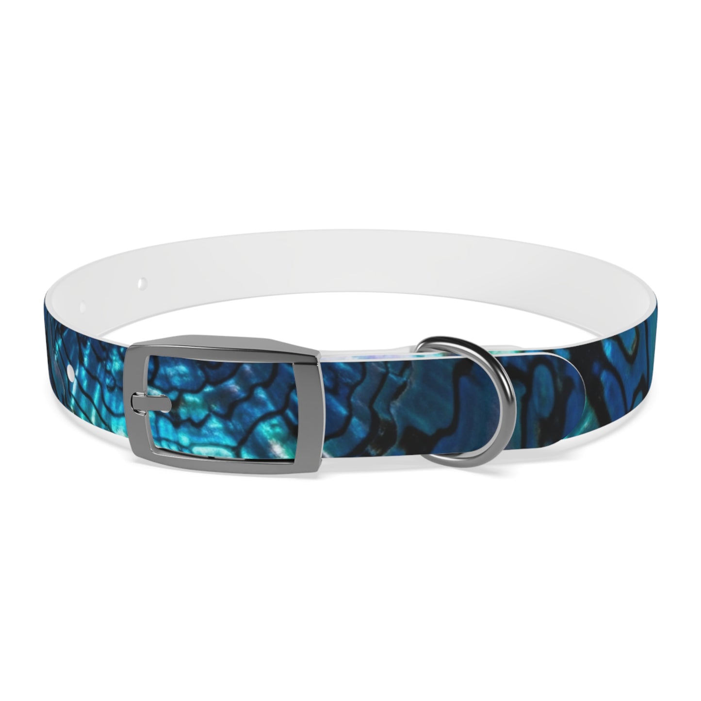 Abalone Dog Collar, Pet Accessory for Dog Lovers, Unique Gifts for Pets, Adjustable Dog Fashion, Colorful Dog Gear, Doggie Collars