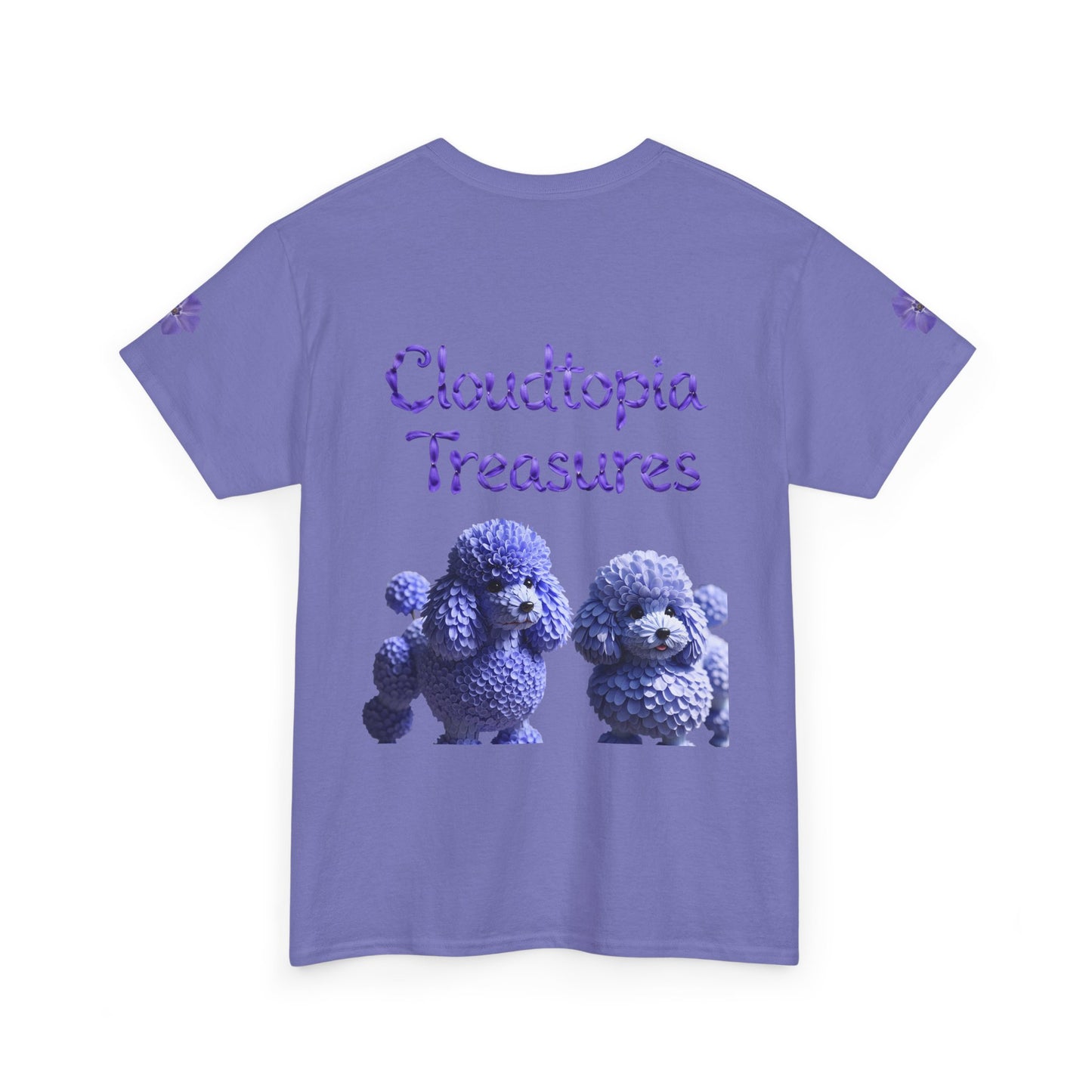 Playful Poodle Tee, Cute Dog Shirt, Pet Lover Gift, Animal Enthusiast Apparel, Casual Fashion, Fun Graphic Tee