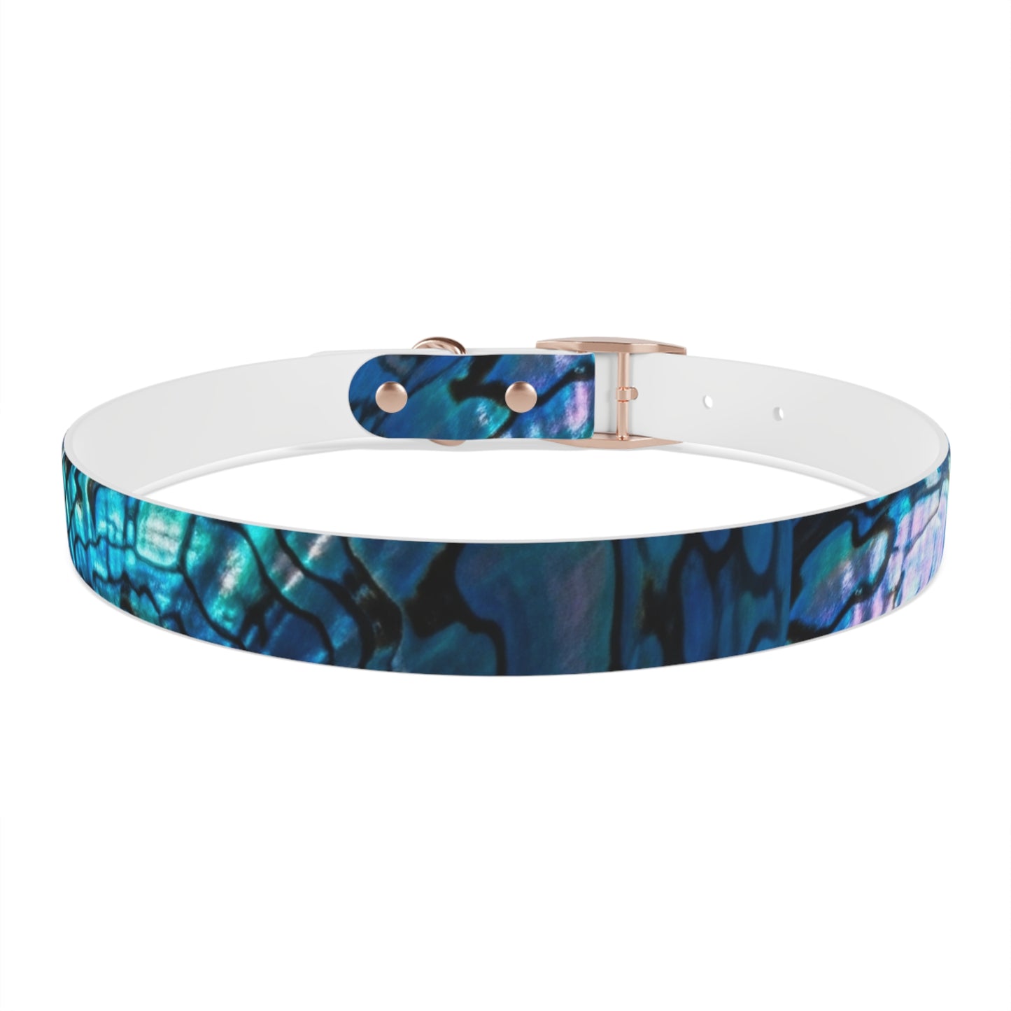 Abalone Dog Collar, Pet Accessory for Dog Lovers, Unique Gifts for Pets, Adjustable Dog Fashion, Colorful Dog Gear, Doggie Collars