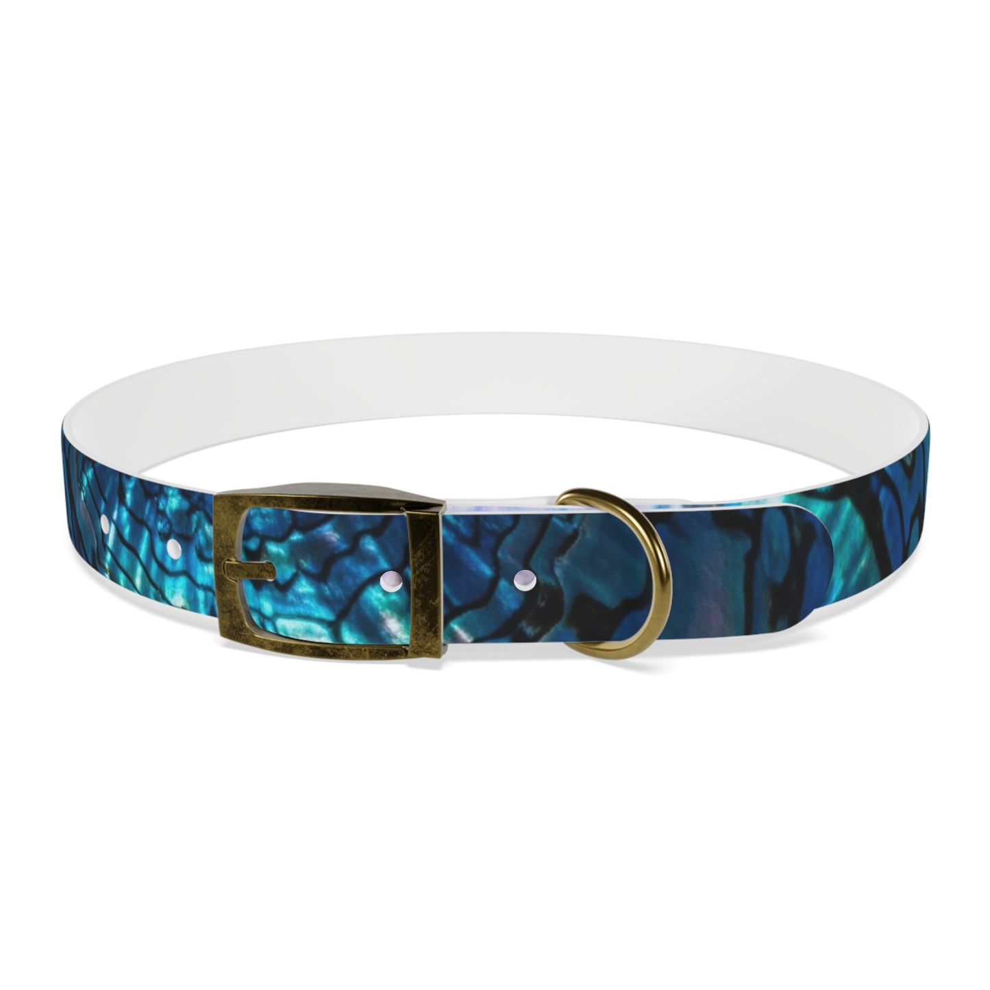 Abalone Dog Collar, Pet Accessory for Dog Lovers, Unique Gifts for Pets, Adjustable Dog Fashion, Colorful Dog Gear, Doggie Collars