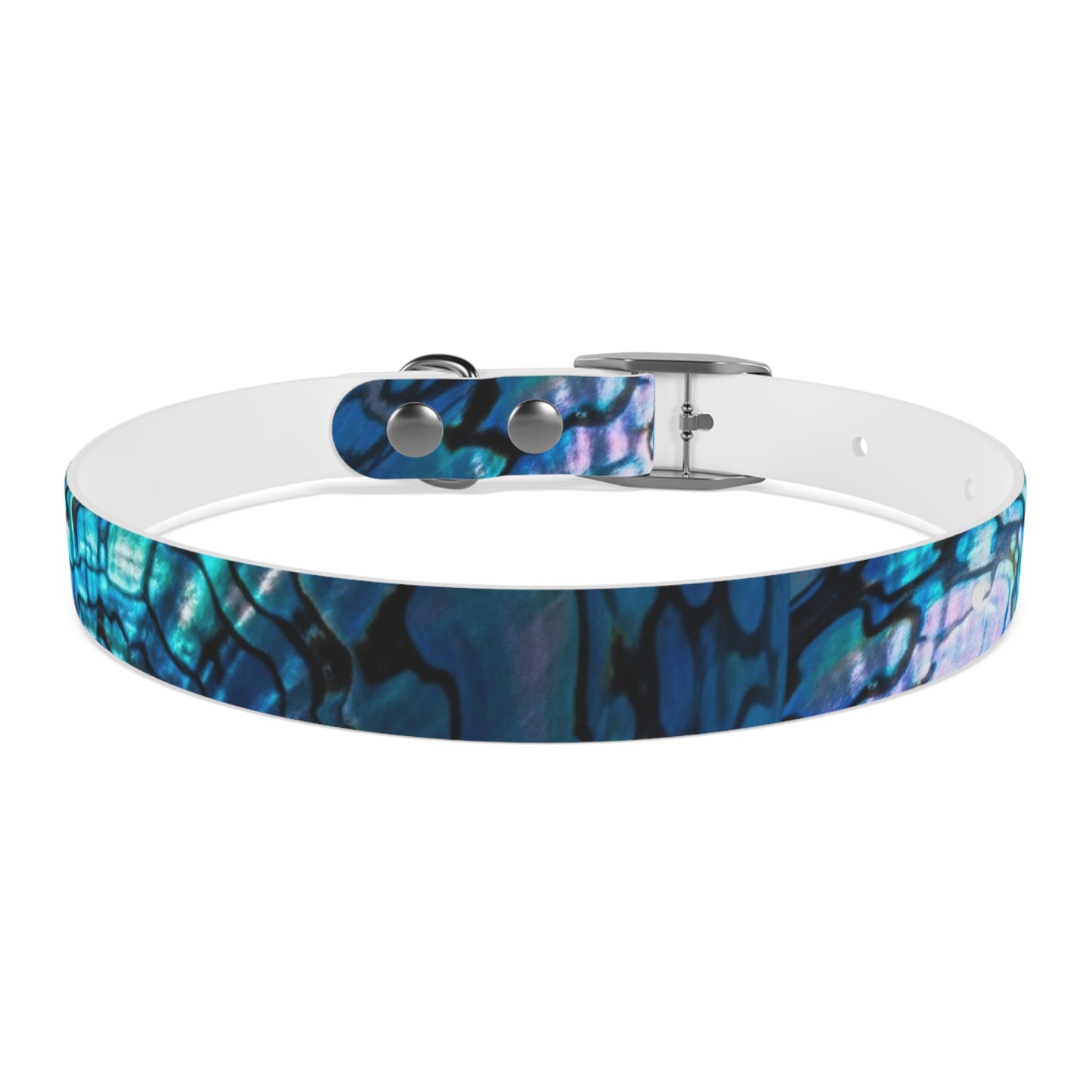 Abalone Dog Collar, Pet Accessory for Dog Lovers, Unique Gifts for Pets, Adjustable Dog Fashion, Colorful Dog Gear, Doggie Collars