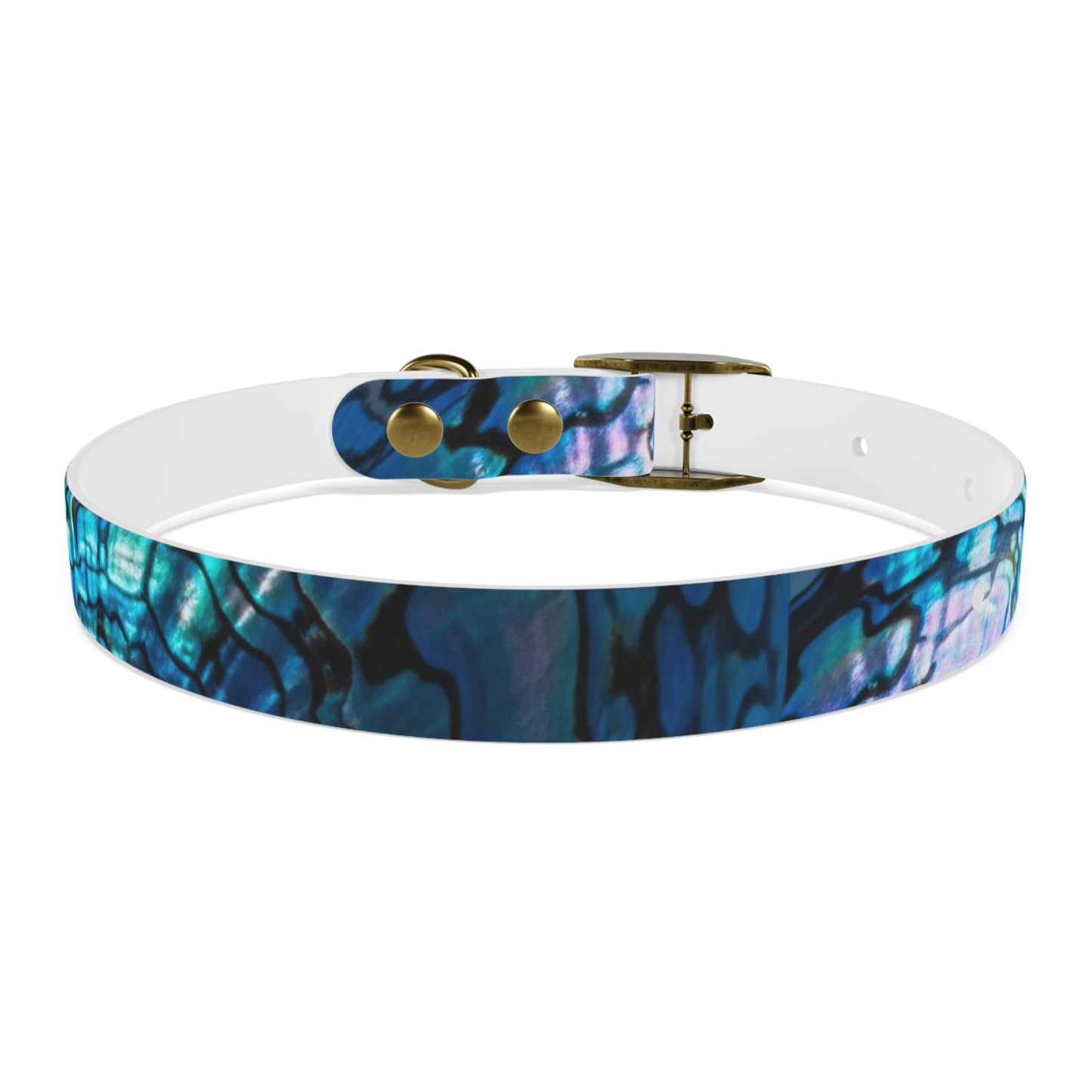 Abalone Dog Collar, Pet Accessory for Dog Lovers, Unique Gifts for Pets, Adjustable Dog Fashion, Colorful Dog Gear, Doggie Collars