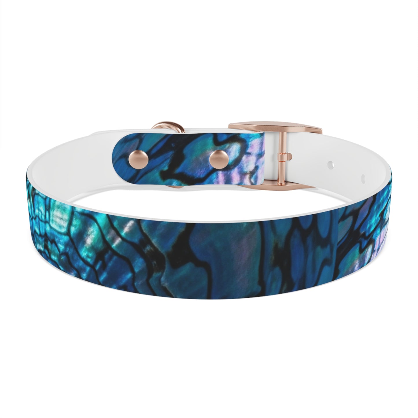 Abalone Dog Collar, Pet Accessory for Dog Lovers, Unique Gifts for Pets, Adjustable Dog Fashion, Colorful Dog Gear, Doggie Collars