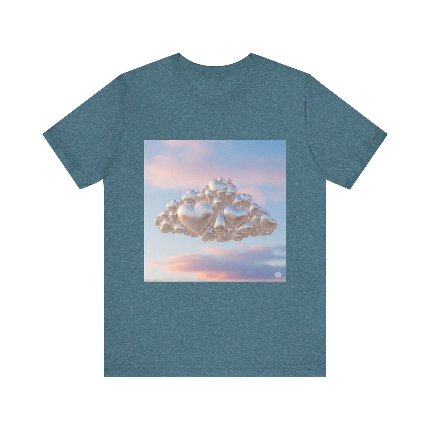 Dreamy Cloud Graphic Tee, Unisex Short Sleeve Shirt, Casual Wear, Gift for All Occasions, Cozy Everyday Tee
