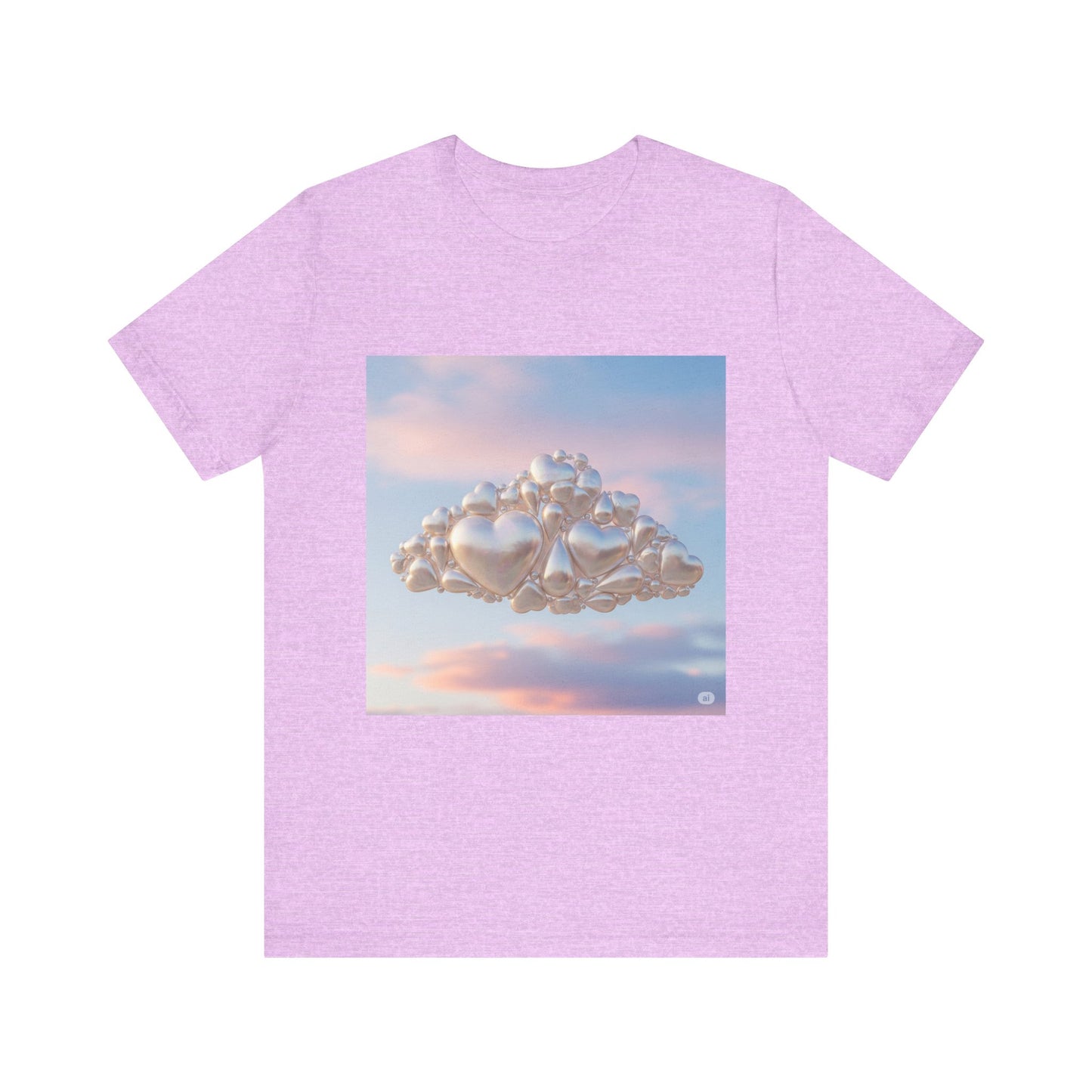 Dreamy Cloud Graphic Tee, Unisex Short Sleeve Shirt, Casual Wear, Gift for All Occasions, Cozy Everyday Tee