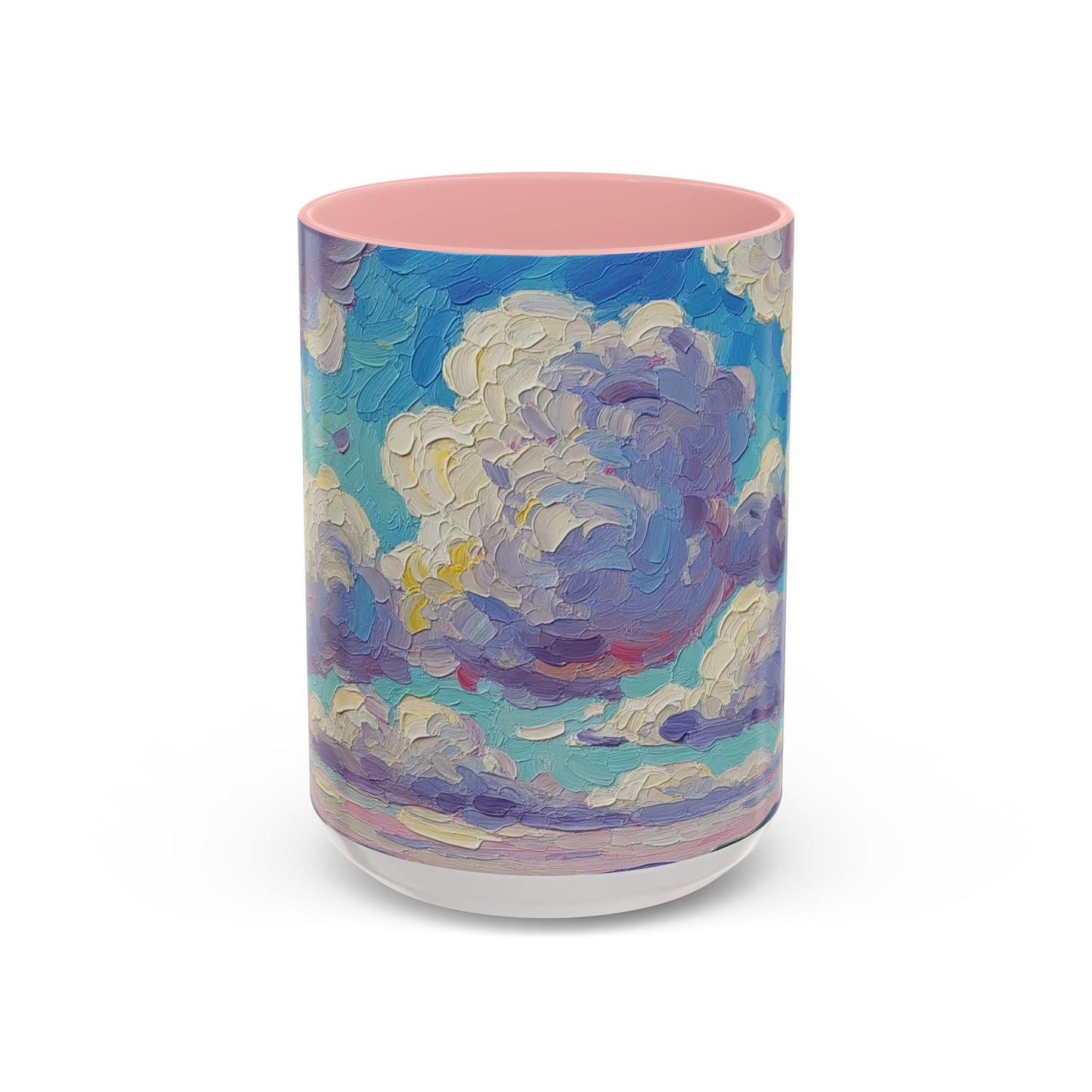 Cloudy Dreams Accent Coffee Mug - Perfect Gift for Coffee Lovers, Home Decor, Art Enthusiasts, Inspirational Mug, Unique Gift Idea