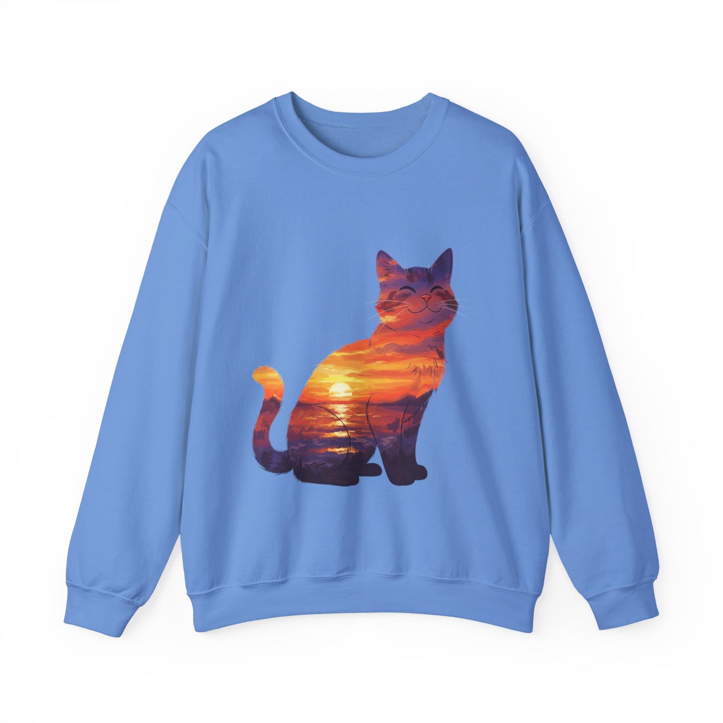Kitty of the Sunset Sweatshirt | Cat Lover Sweatshirt | Gorgeous Sunset