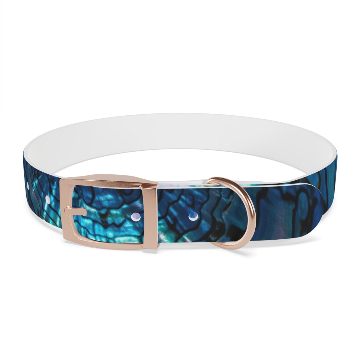 Abalone Dog Collar, Pet Accessory for Dog Lovers, Unique Gifts for Pets, Adjustable Dog Fashion, Colorful Dog Gear, Doggie Collars