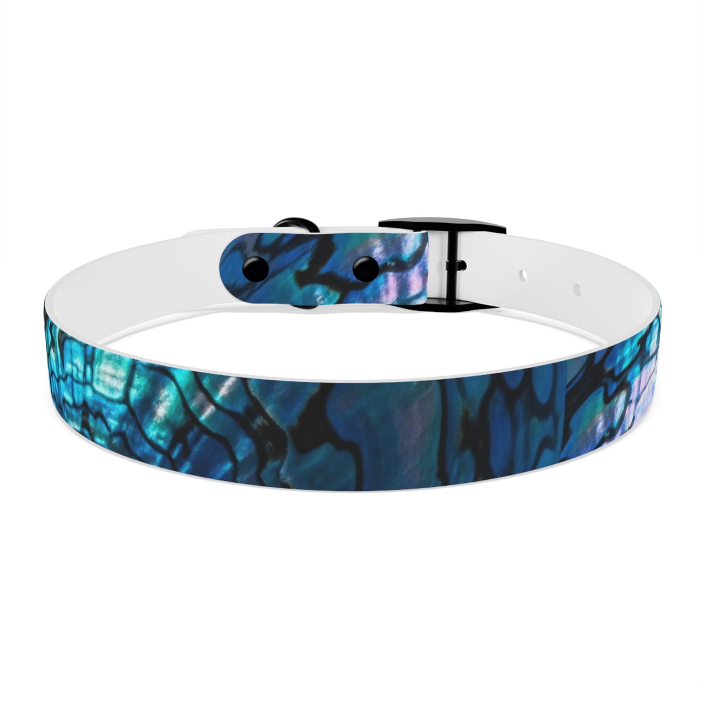 Abalone Dog Collar, Pet Accessory for Dog Lovers, Unique Gifts for Pets, Adjustable Dog Fashion, Colorful Dog Gear, Doggie Collars