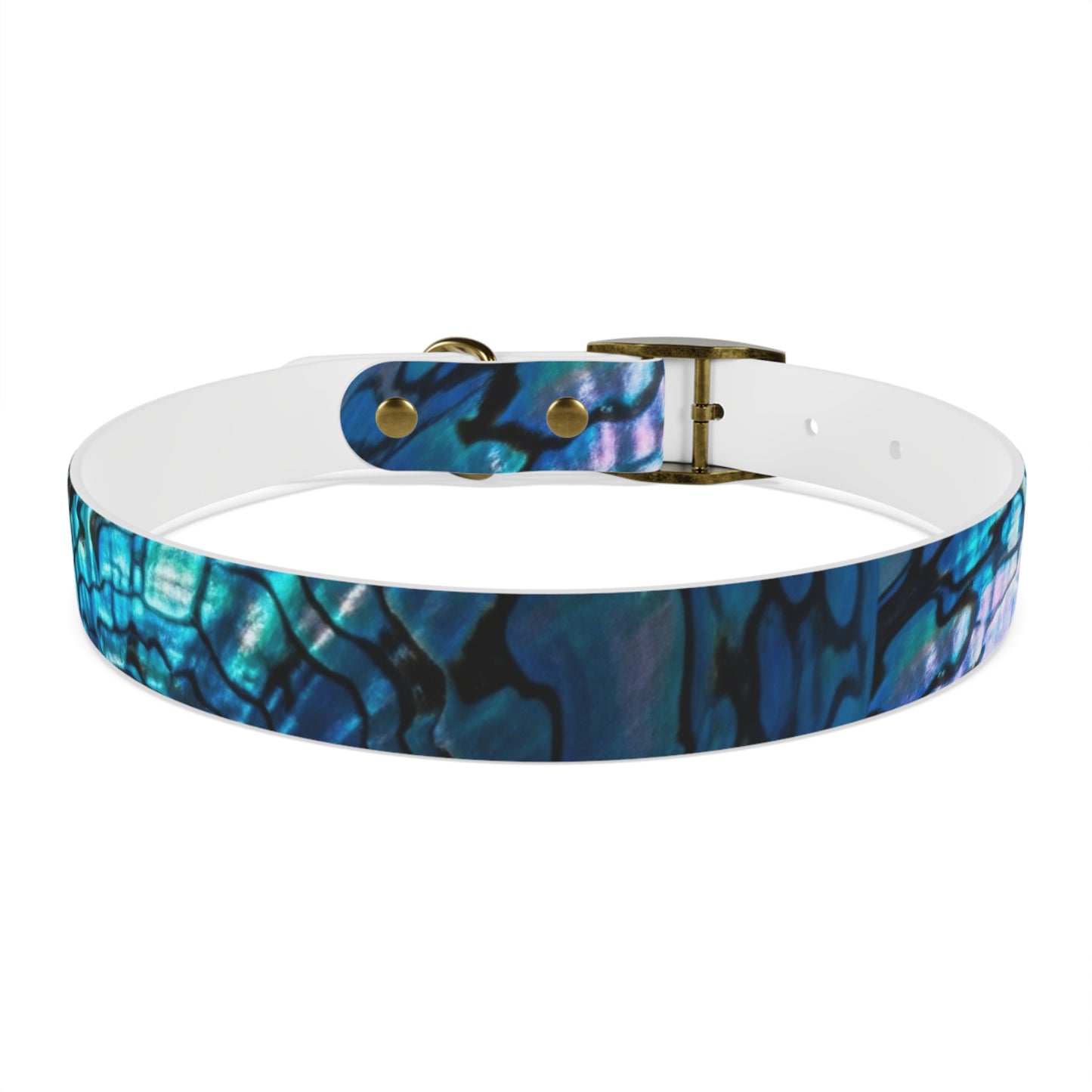 Abalone Dog Collar, Pet Accessory for Dog Lovers, Unique Gifts for Pets, Adjustable Dog Fashion, Colorful Dog Gear, Doggie Collars