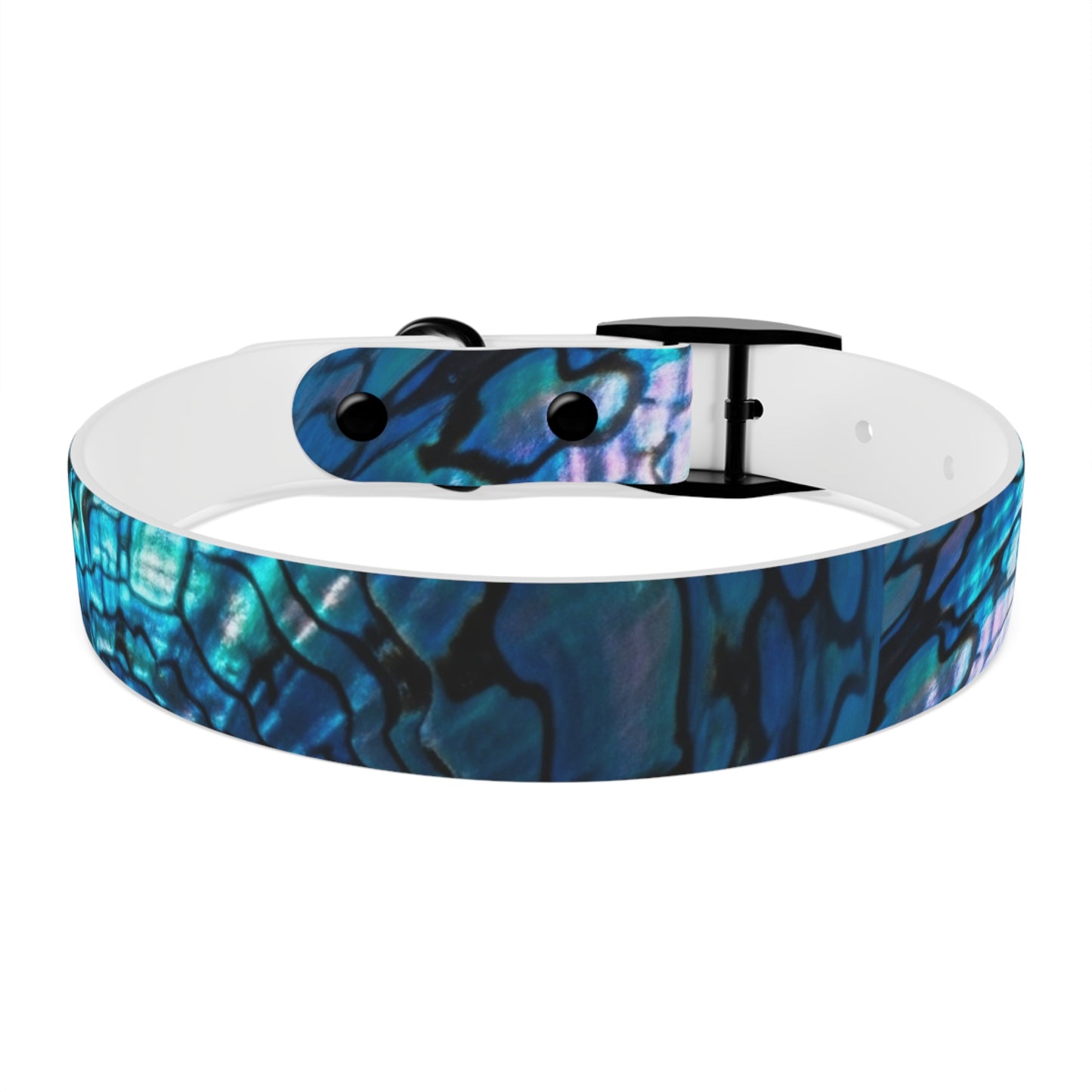 Abalone Dog Collar, Pet Accessory for Dog Lovers, Unique Gifts for Pets, Adjustable Dog Fashion, Colorful Dog Gear, Doggie Collars