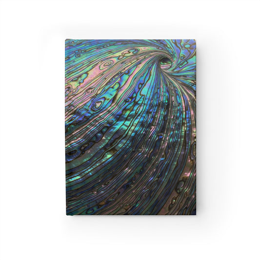 Abalone Shell Journal, Artistic Notebook, Ocean-Inspired Diary, Gifts for Writers, Unique Sketchbook, Coastal Decor