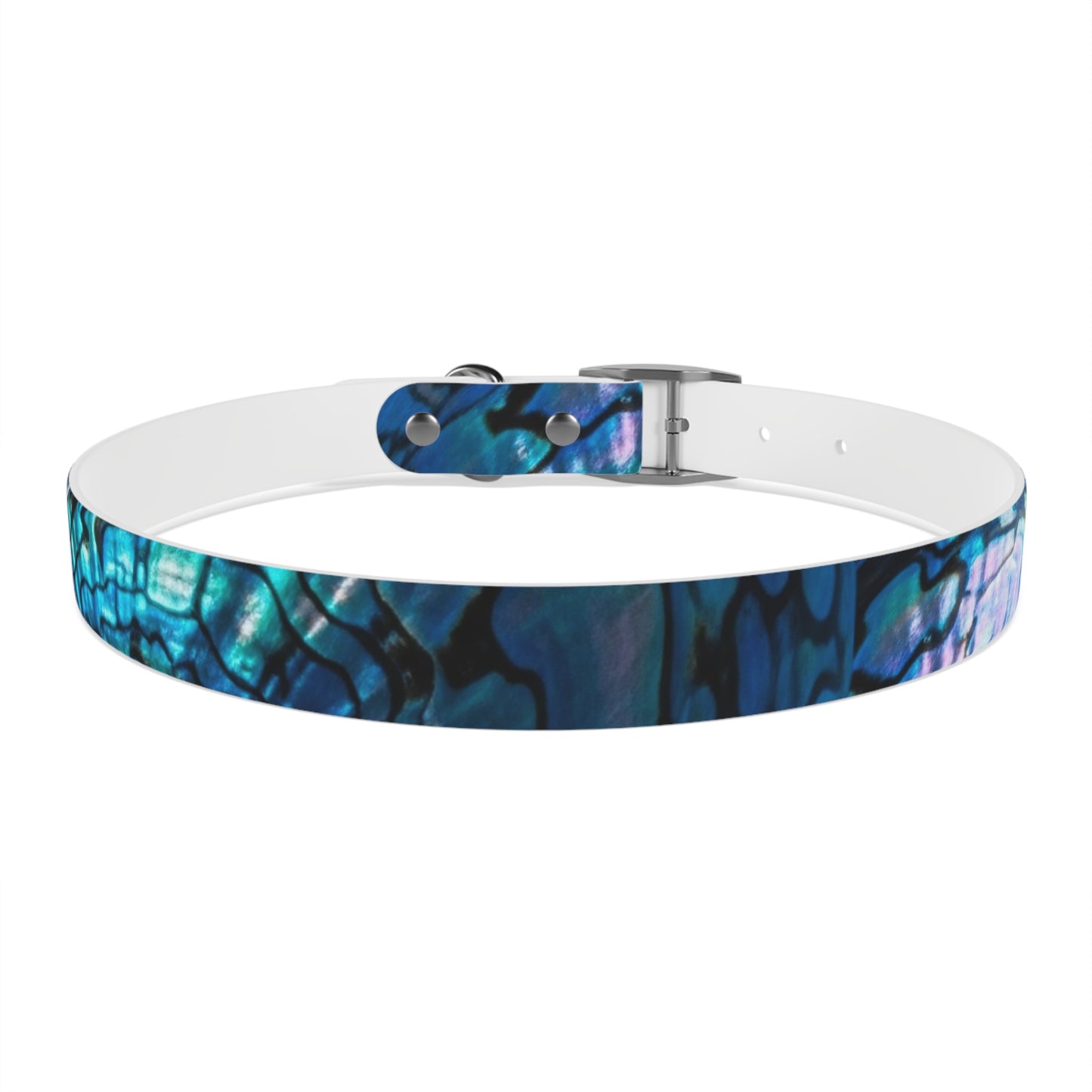 Abalone Dog Collar, Pet Accessory for Dog Lovers, Unique Gifts for Pets, Adjustable Dog Fashion, Colorful Dog Gear, Doggie Collars