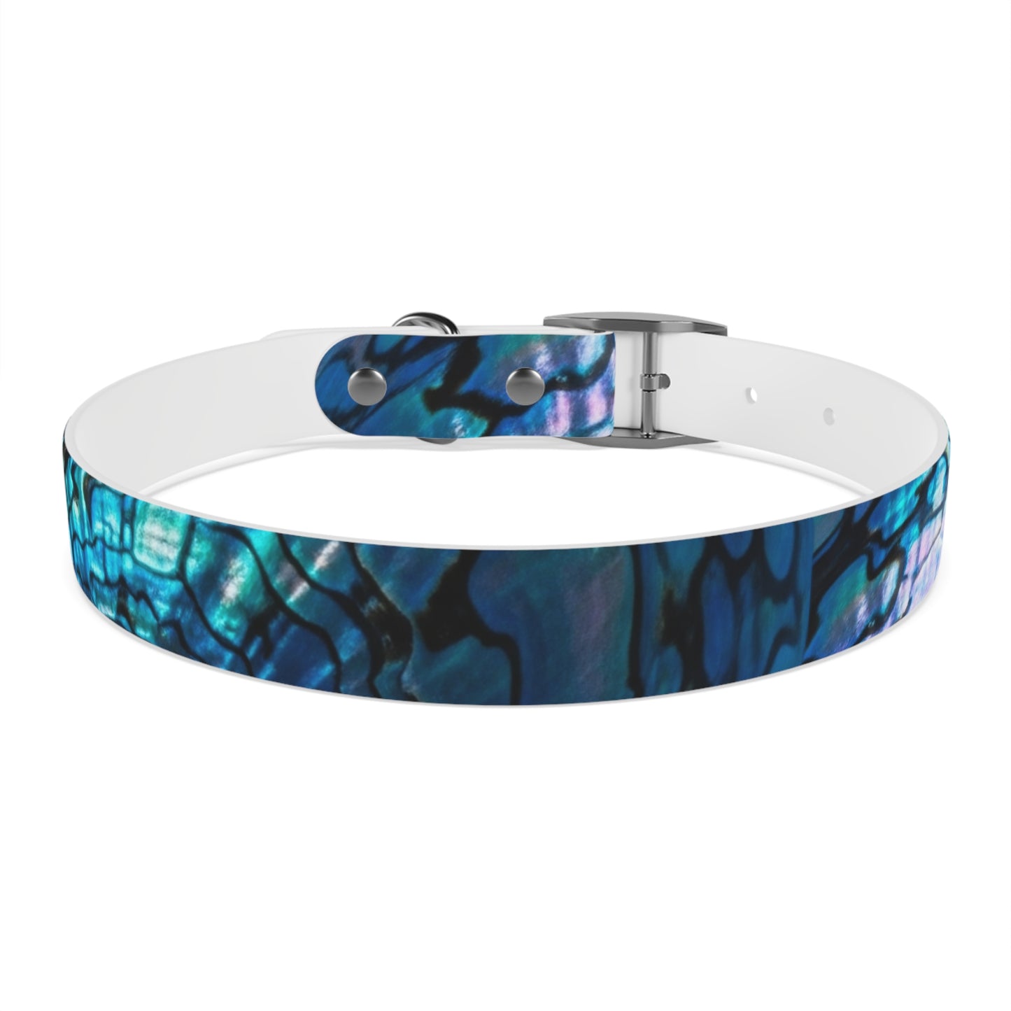 Abalone Dog Collar, Pet Accessory for Dog Lovers, Unique Gifts for Pets, Adjustable Dog Fashion, Colorful Dog Gear, Doggie Collars