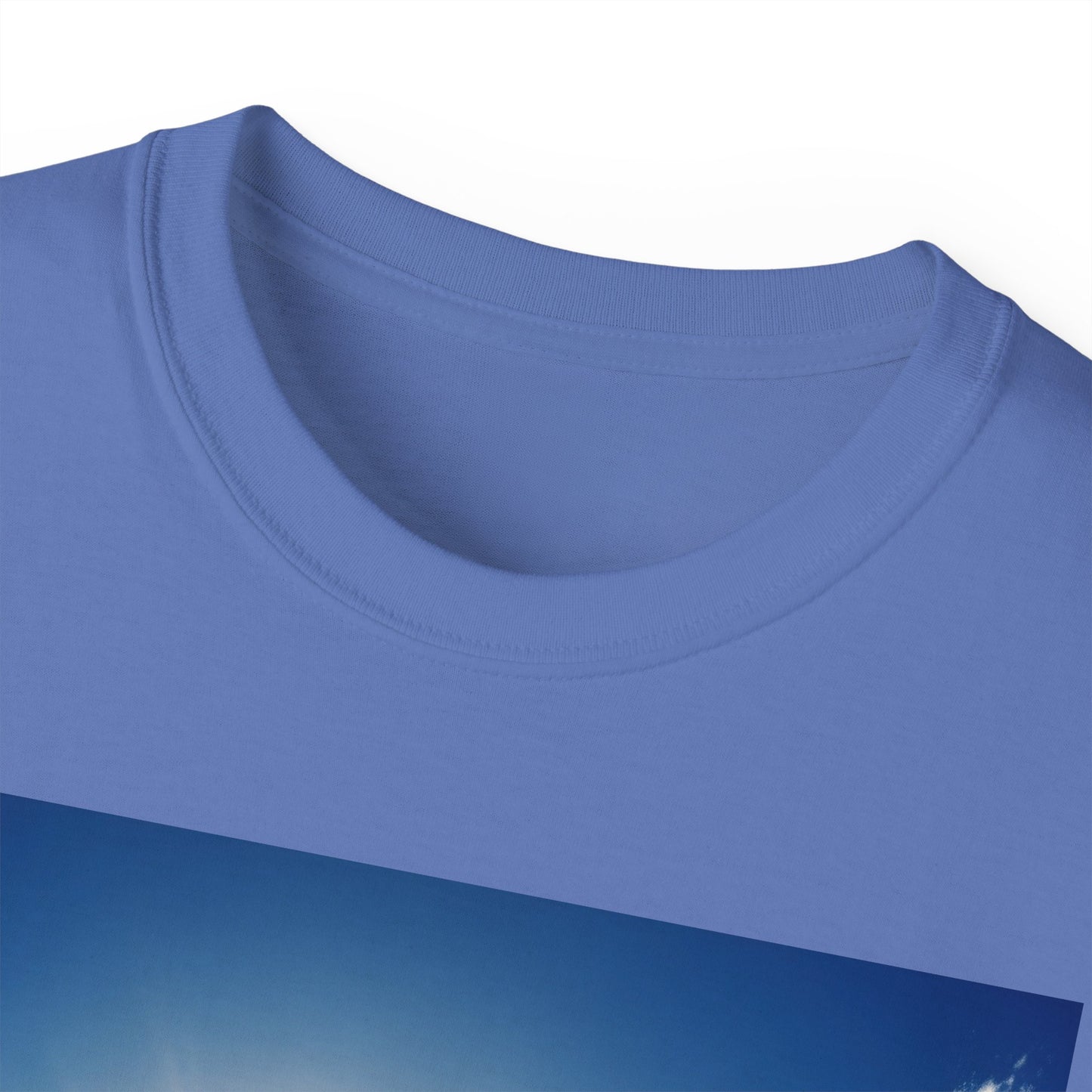 Heavenly Dove & Cross Tee | Spiritual, Faith, Inspirational Shirt, Gift for Believers, Cloud Art T-Shirt, Religious Apparel