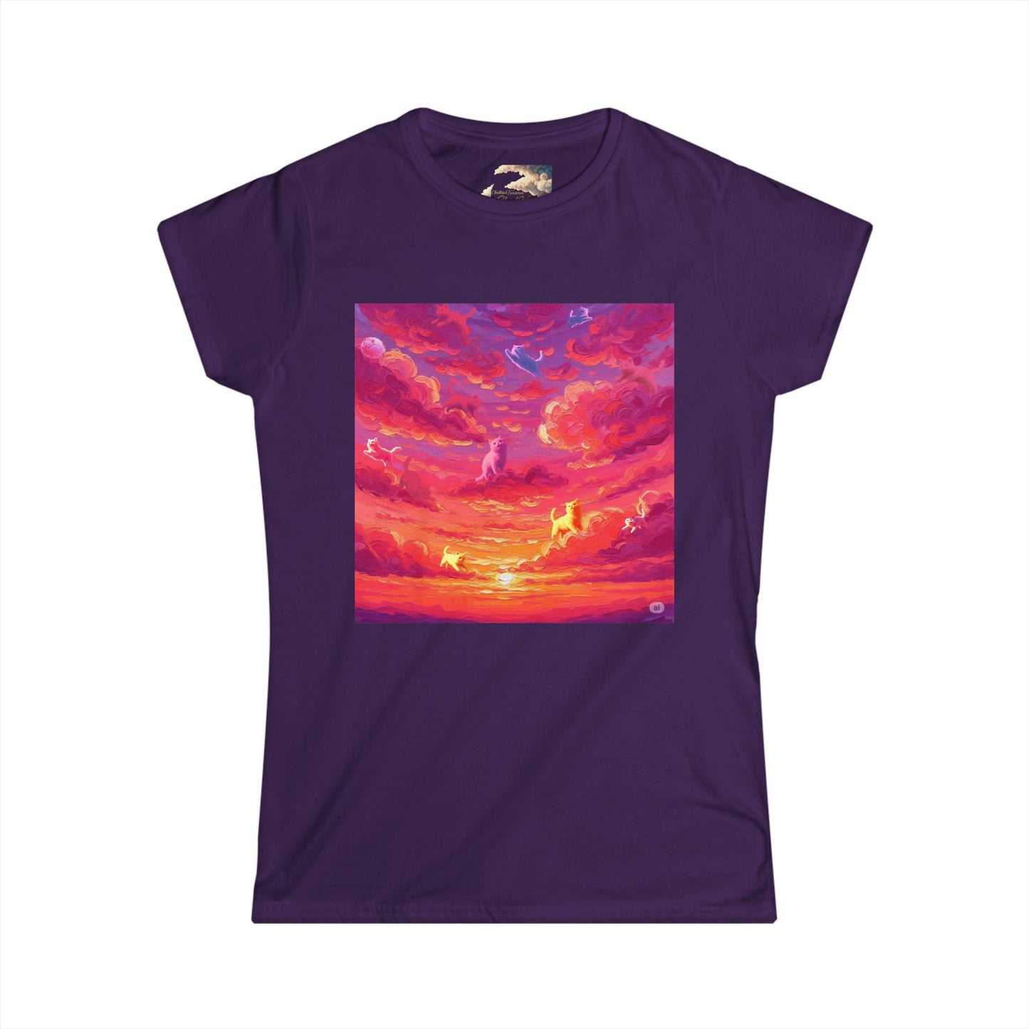 Women's Sunset Vibe Tee, Perfect for Summer Outings, Beach Days, Gift for Her, Nature Lovers, Relaxed Fit T-Shirt