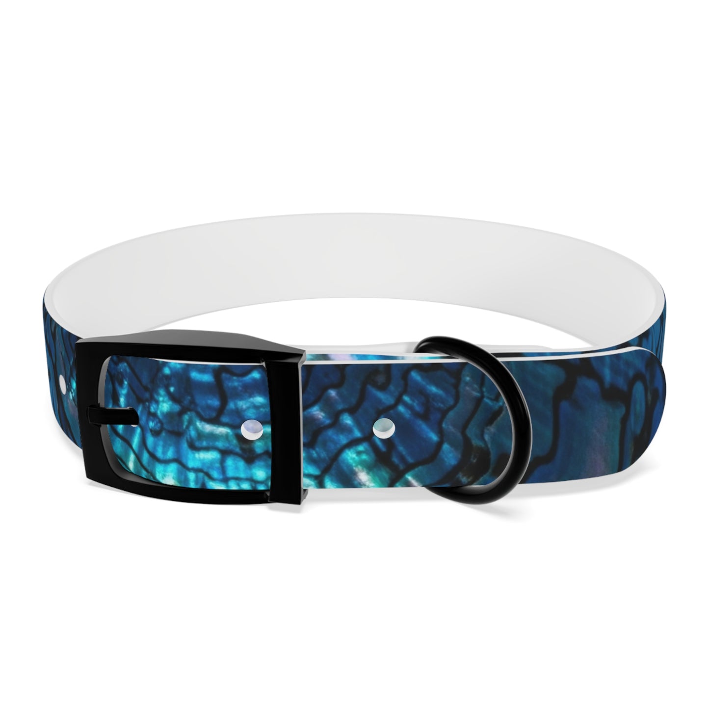 Abalone Dog Collar, Pet Accessory for Dog Lovers, Unique Gifts for Pets, Adjustable Dog Fashion, Colorful Dog Gear, Doggie Collars