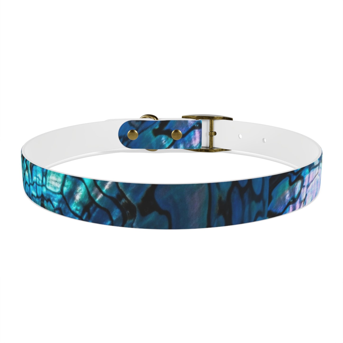 Abalone Dog Collar, Pet Accessory for Dog Lovers, Unique Gifts for Pets, Adjustable Dog Fashion, Colorful Dog Gear, Doggie Collars