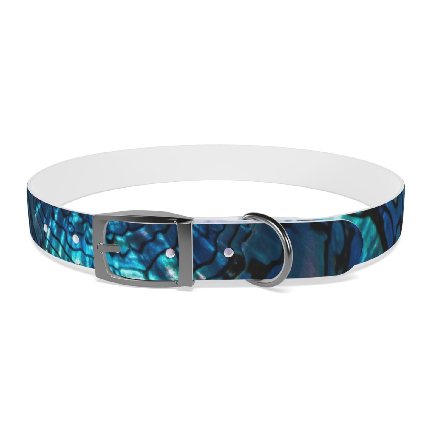 Abalone Dog Collar, Pet Accessory for Dog Lovers, Unique Gifts for Pets, Adjustable Dog Fashion, Colorful Dog Gear, Doggie Collars
