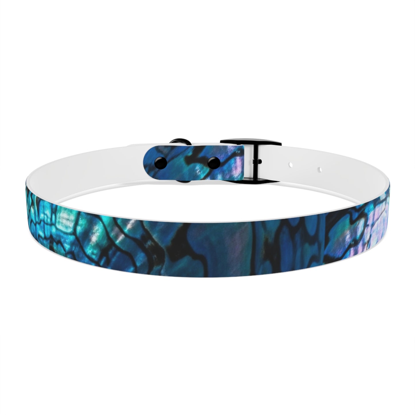 Abalone Dog Collar, Pet Accessory for Dog Lovers, Unique Gifts for Pets, Adjustable Dog Fashion, Colorful Dog Gear, Doggie Collars