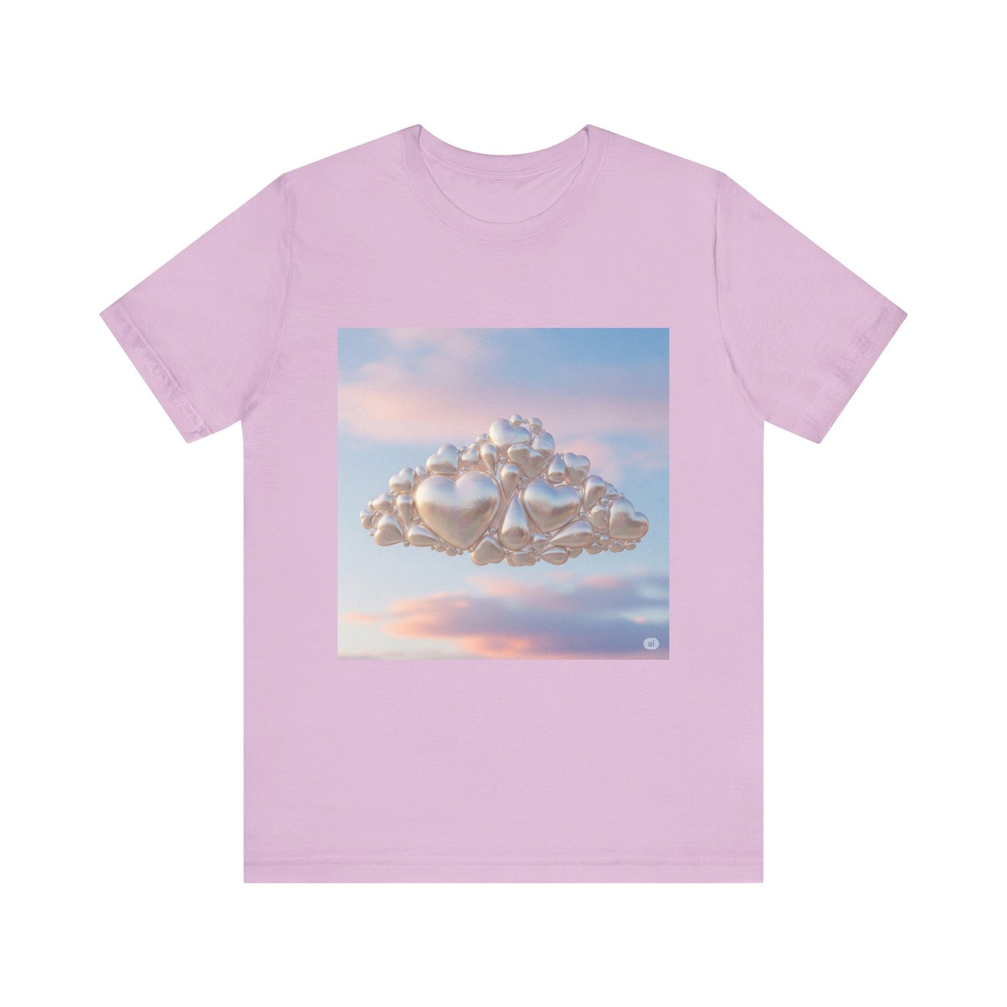 Dreamy Cloud Graphic Tee, Unisex Short Sleeve Shirt, Casual Wear, Gift for All Occasions, Cozy Everyday Tee