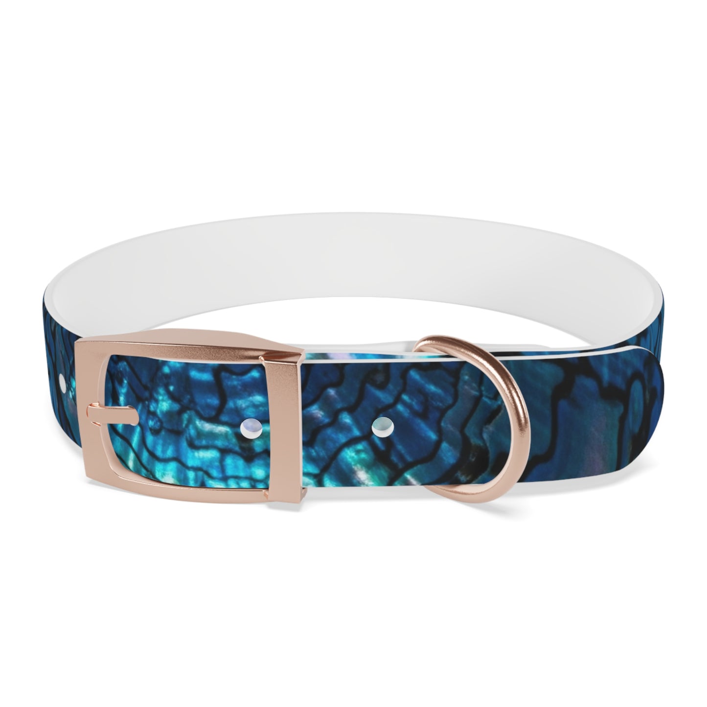 Abalone Dog Collar, Pet Accessory for Dog Lovers, Unique Gifts for Pets, Adjustable Dog Fashion, Colorful Dog Gear, Doggie Collars