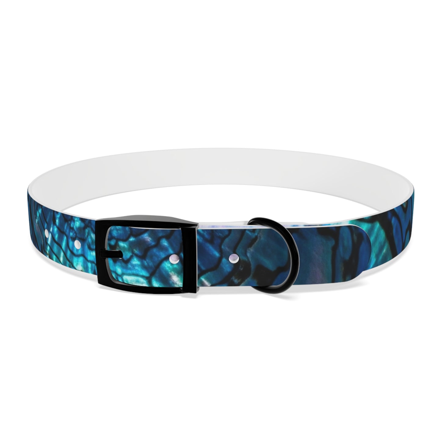 Abalone Dog Collar, Pet Accessory for Dog Lovers, Unique Gifts for Pets, Adjustable Dog Fashion, Colorful Dog Gear, Doggie Collars