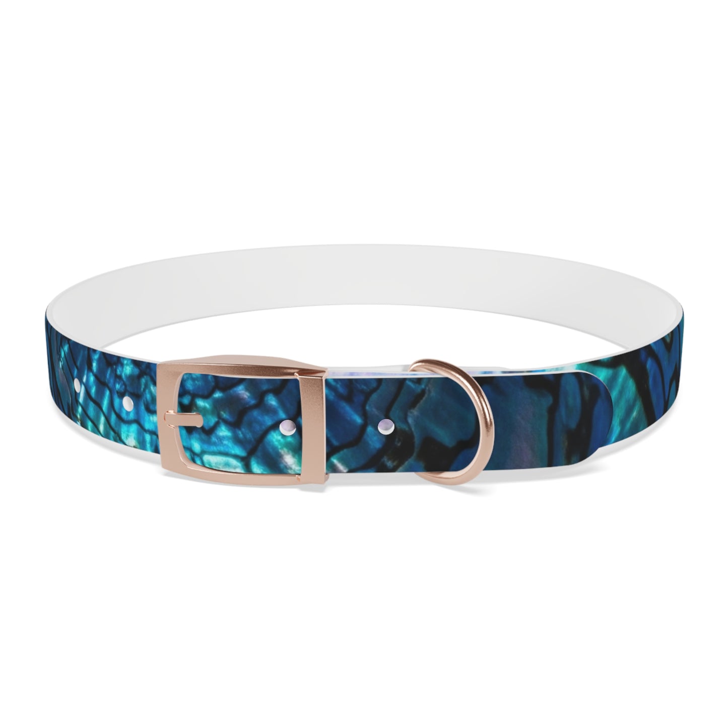 Abalone Dog Collar, Pet Accessory for Dog Lovers, Unique Gifts for Pets, Adjustable Dog Fashion, Colorful Dog Gear, Doggie Collars