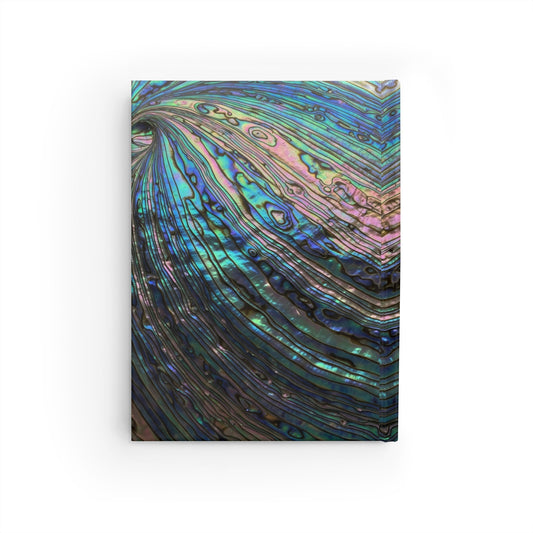 Abalone Shell Journal, Artistic Notebook, Ocean-Inspired Diary, Gifts for Writers, Unique Sketchbook, Coastal Decor