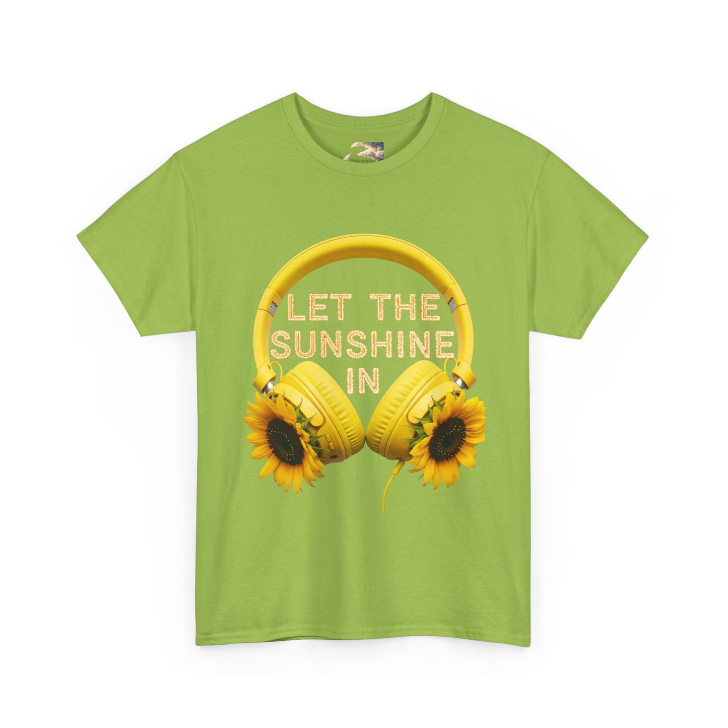 Let the Sunshine In Unisex Heavy Cotton Tee, Summer Vibes Shirt, Gift for Music Lovers, Bright Floral T-Shirt, Casual Everyday Wear, [...]