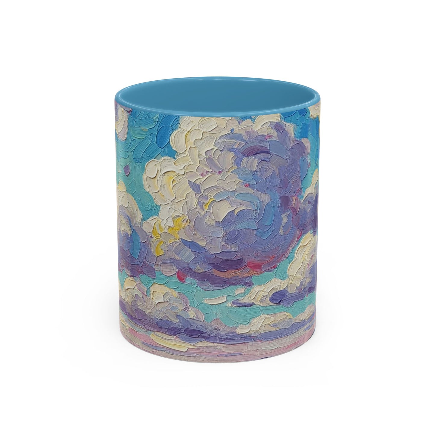Cloudy Dreams Accent Coffee Mug - Perfect Gift for Coffee Lovers, Home Decor, Art Enthusiasts, Inspirational Mug, Unique Gift Idea