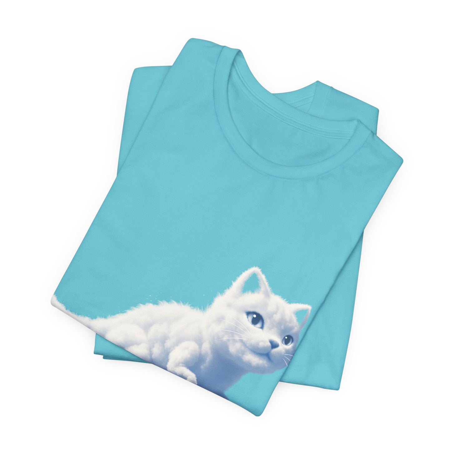 Kittee-Rex Cat T‑Shirt — Cute Dino Cat Graphic Tee