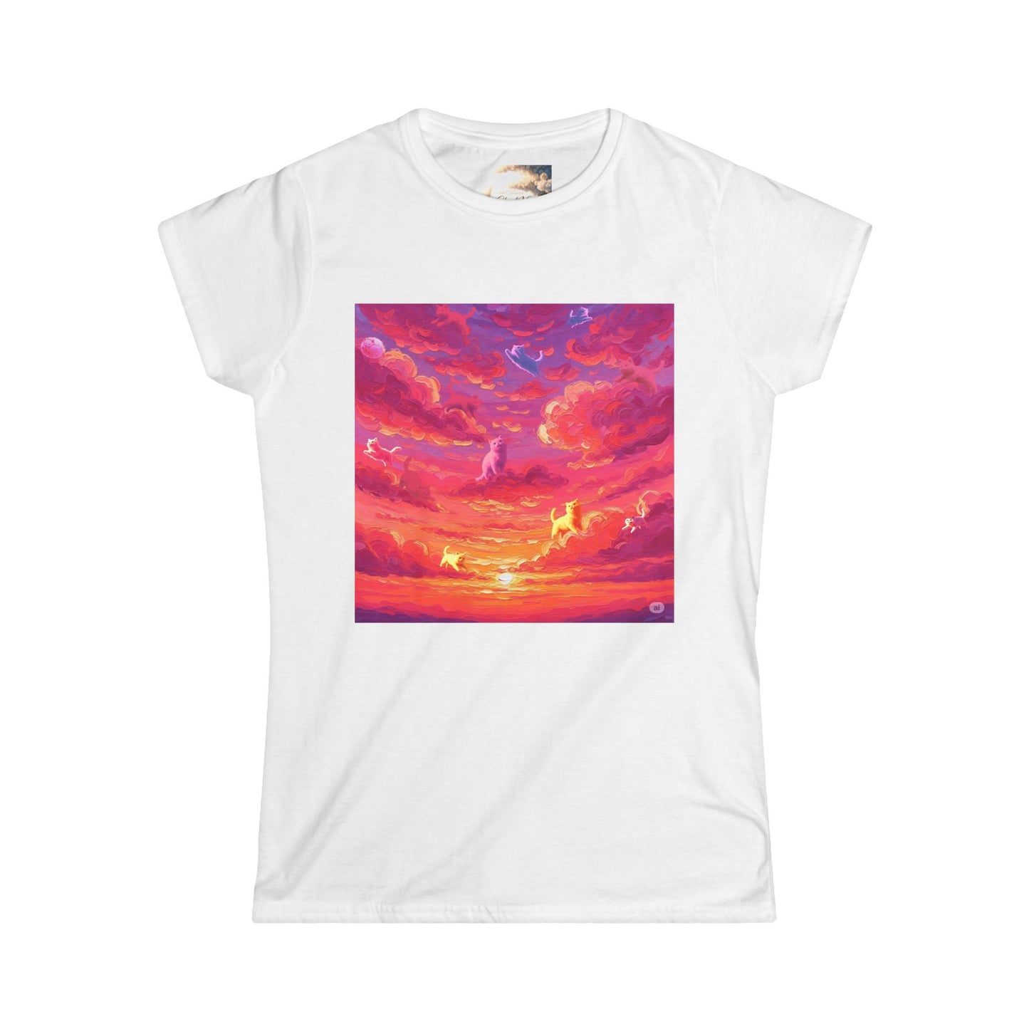 Women's Sunset Vibe Tee, Perfect for Summer Outings, Beach Days, Gift for Her, Nature Lovers, Relaxed Fit T-Shirt