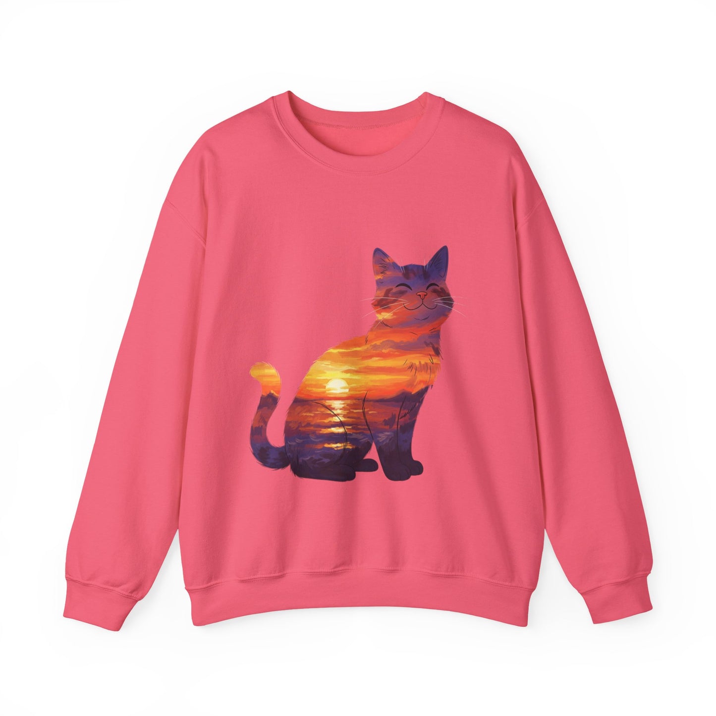Kitty of the Sunset Sweatshirt | Cat Lover Sweatshirt | Gorgeous Sunset