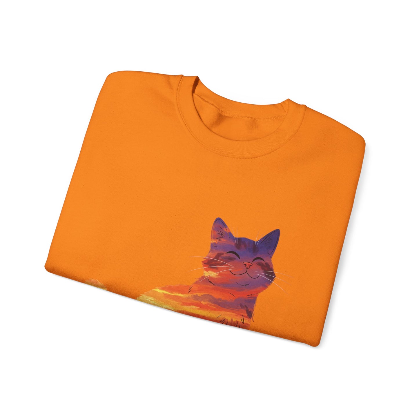 Kitty of the Sunset Sweatshirt | Cat Lover Sweatshirt | Gorgeous Sunset