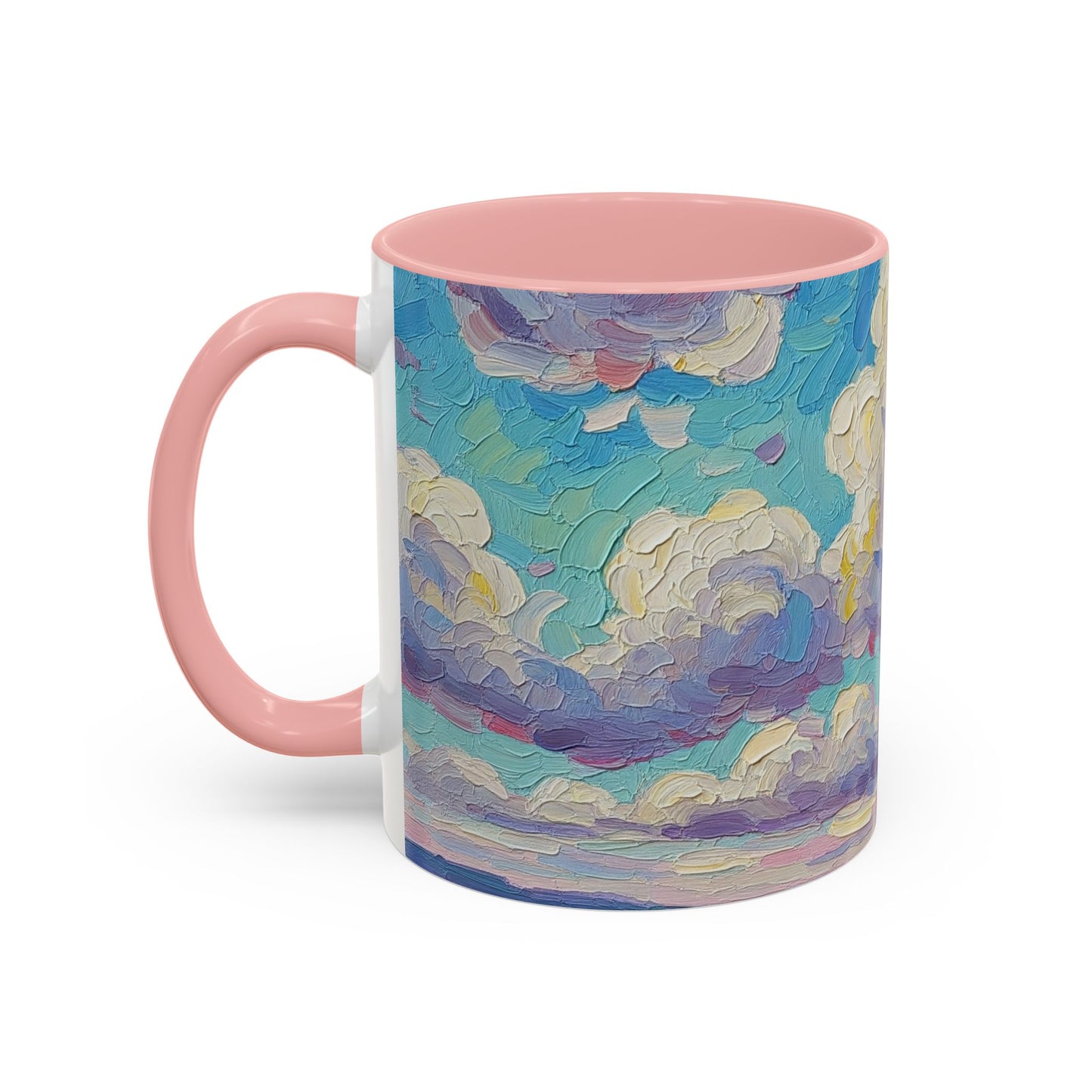 Cloudy Dreams Accent Coffee Mug - Perfect Gift for Coffee Lovers, Home Decor, Art Enthusiasts, Inspirational Mug, Unique Gift Idea