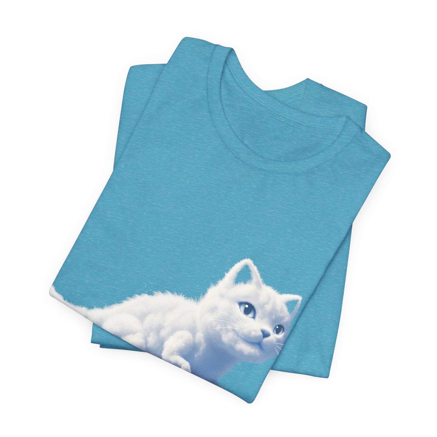 Kittee-Rex Cat T‑Shirt — Cute Dino Cat Graphic Tee