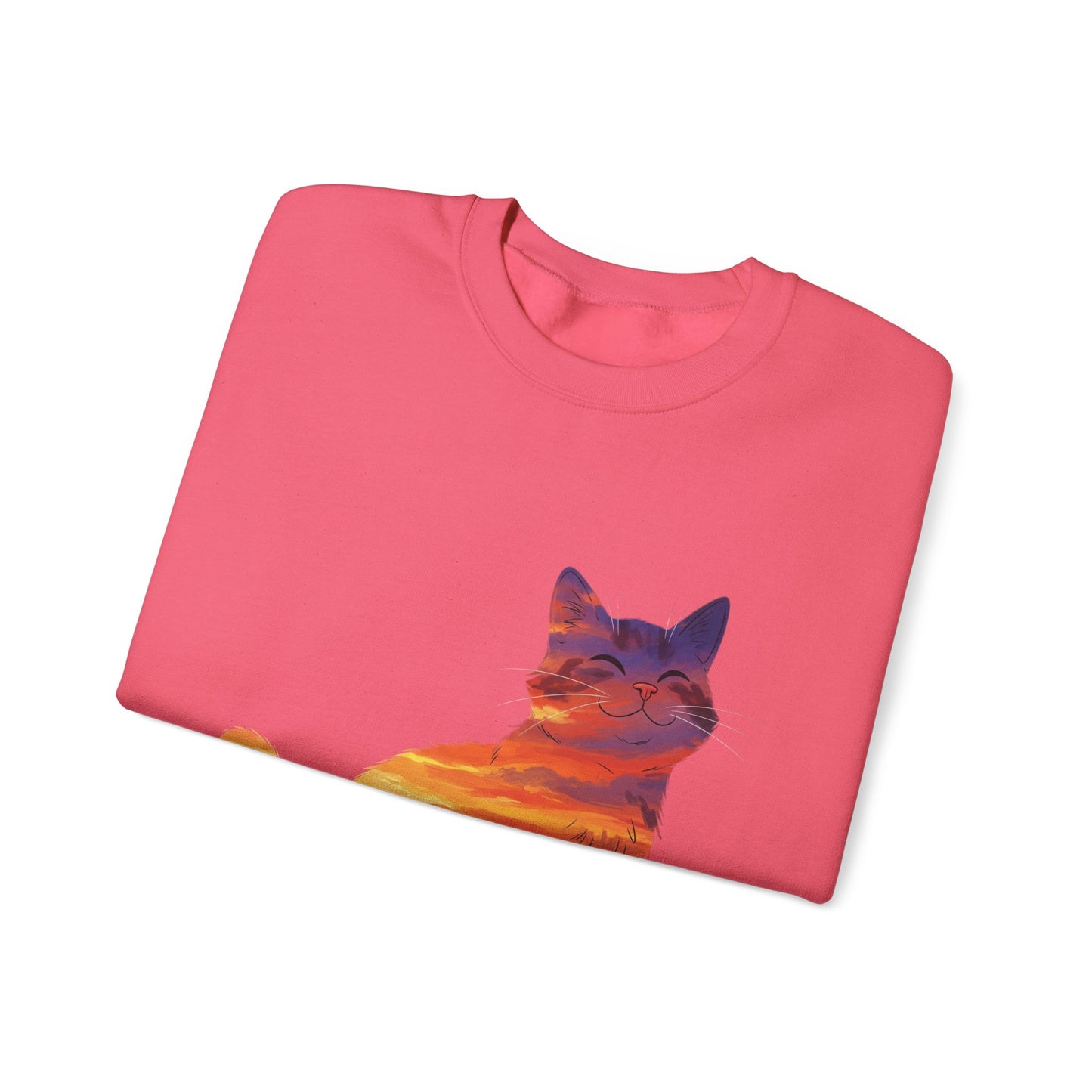 Kitty of the Sunset Sweatshirt | Cat Lover Sweatshirt | Gorgeous Sunset