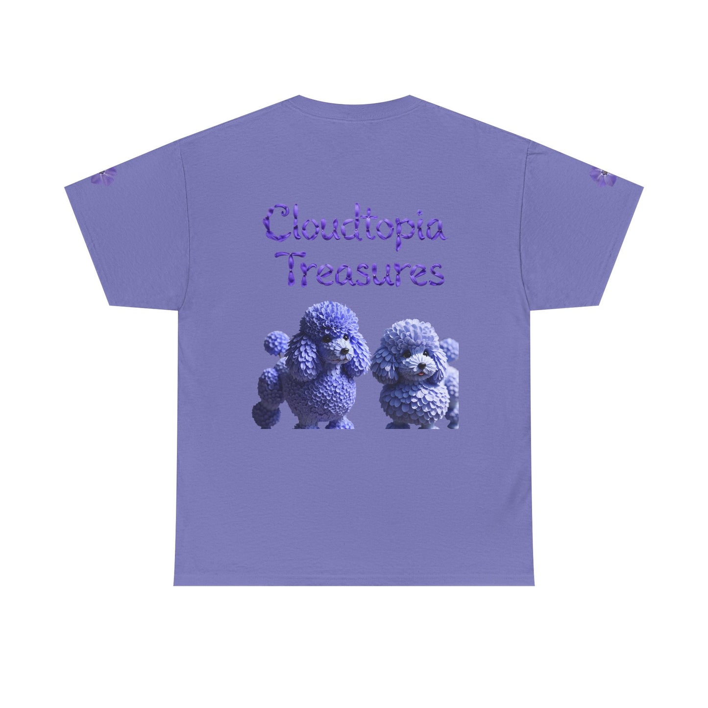 Playful Poodle Tee, Cute Dog Shirt, Pet Lover Gift, Animal Enthusiast Apparel, Casual Fashion, Fun Graphic Tee