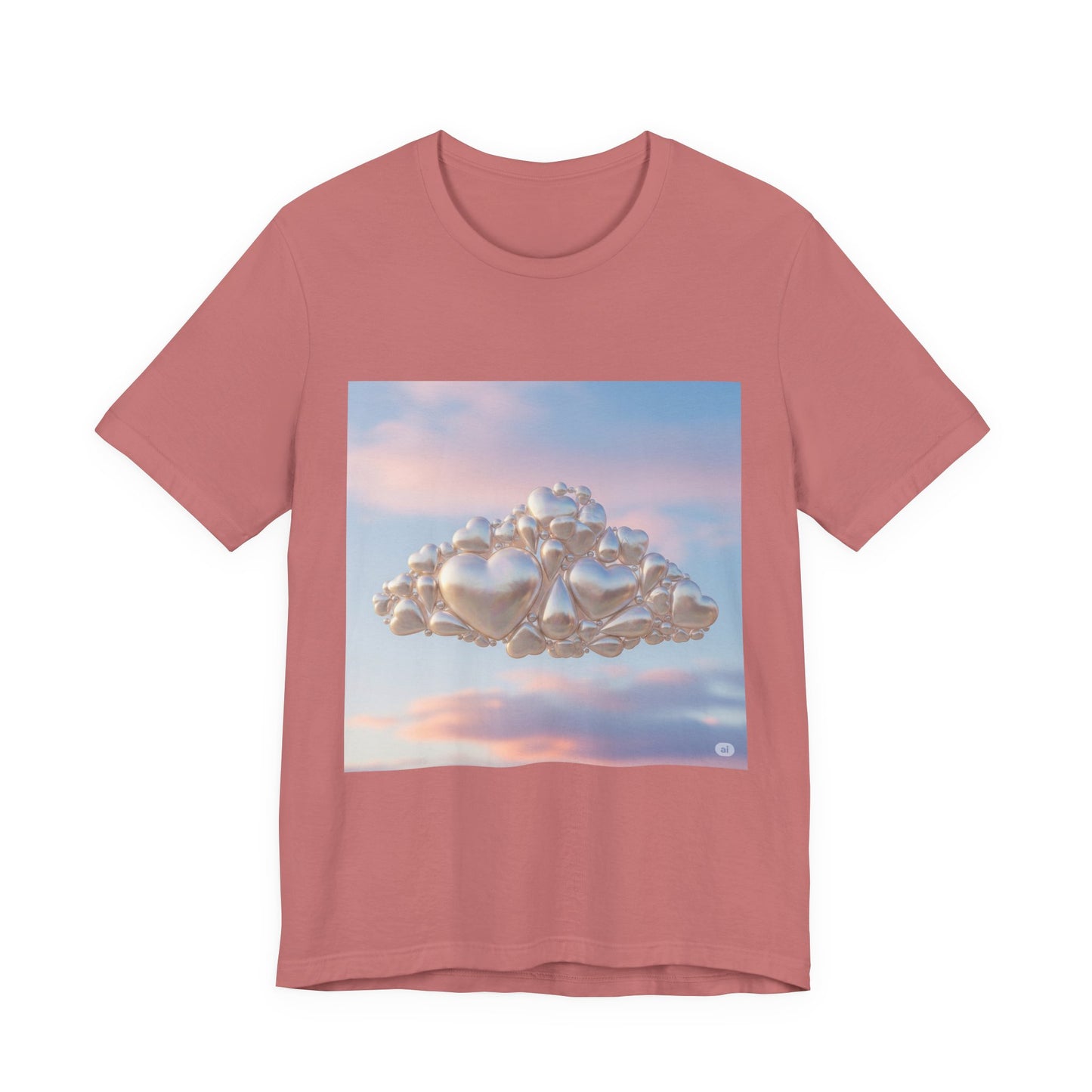 Dreamy Cloud Graphic Tee, Unisex Short Sleeve Shirt, Casual Wear, Gift for All Occasions, Cozy Everyday Tee