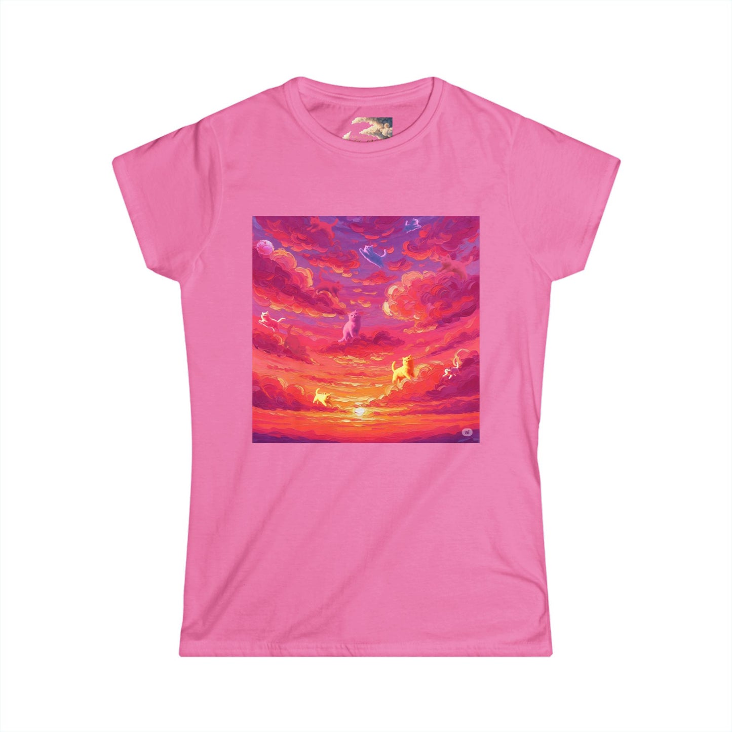 Women's Sunset Vibe Tee, Perfect for Summer Outings, Beach Days, Gift for Her, Nature Lovers, Relaxed Fit T-Shirt