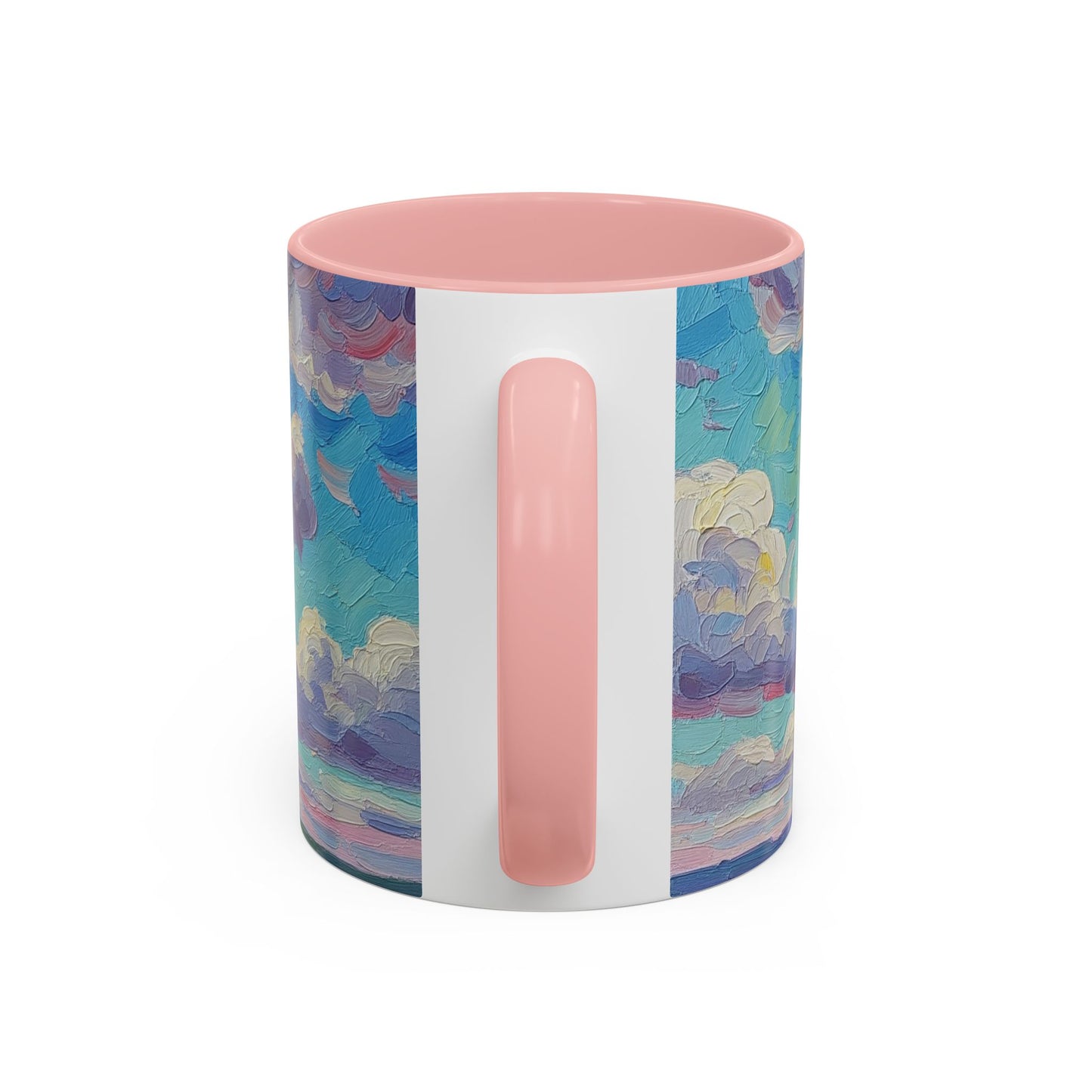 Cloudy Dreams Accent Coffee Mug - Perfect Gift for Coffee Lovers, Home Decor, Art Enthusiasts, Inspirational Mug, Unique Gift Idea