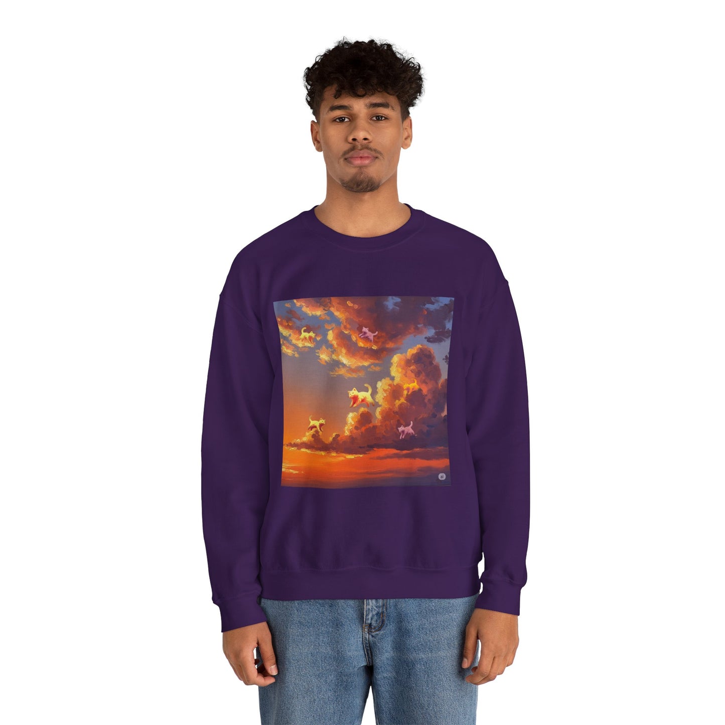 Sunset Clouds Crewneck Sweatshirt