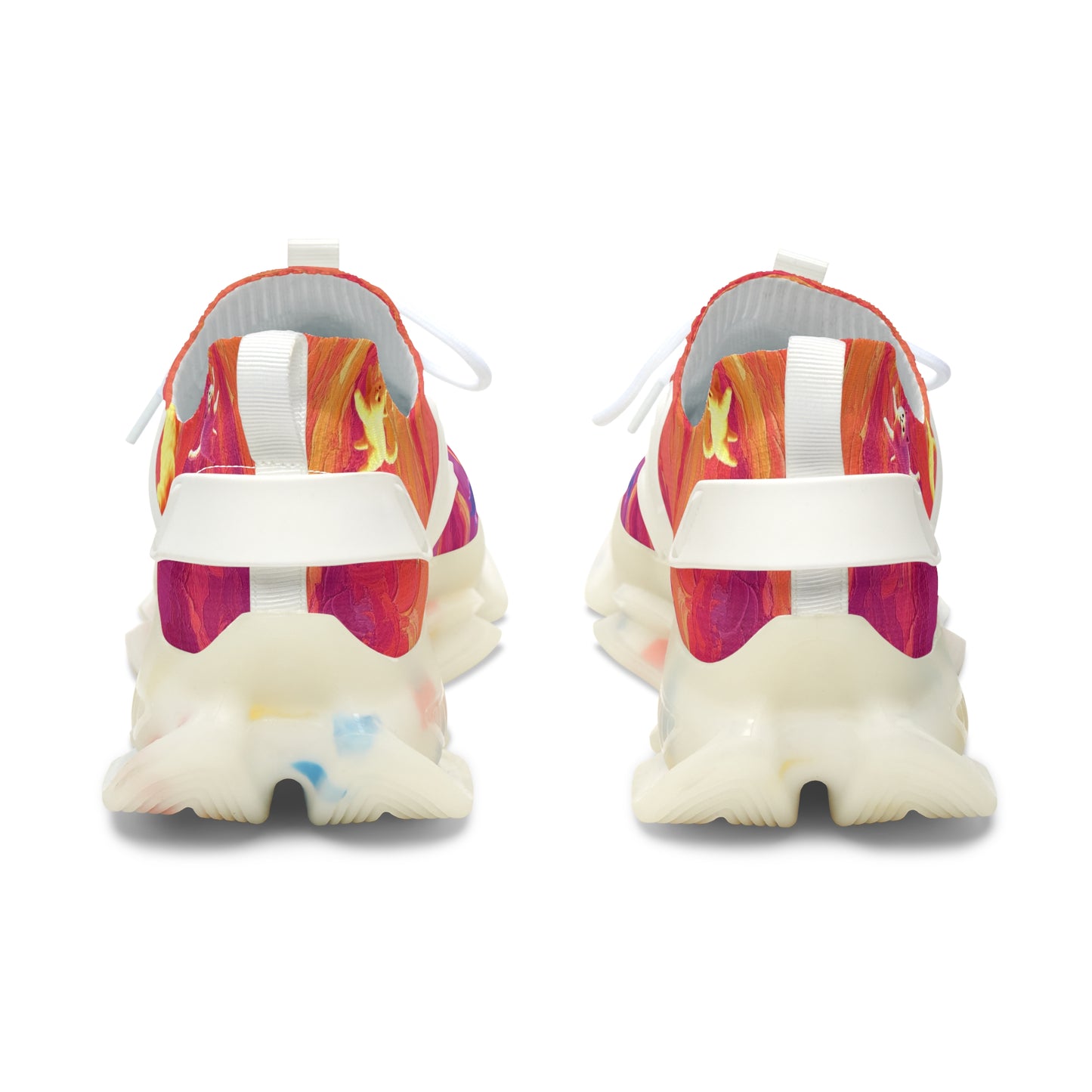 Cloud Kitties in Cloud Heaven Cloudtopia Gorgeous painted sunset Vibrant Women's Mesh Sneakers - Stylish Athletic Footwear for Every Occasion, Fashion Sneakers, Fitness Shoes, Colorful Sneakers, [...]