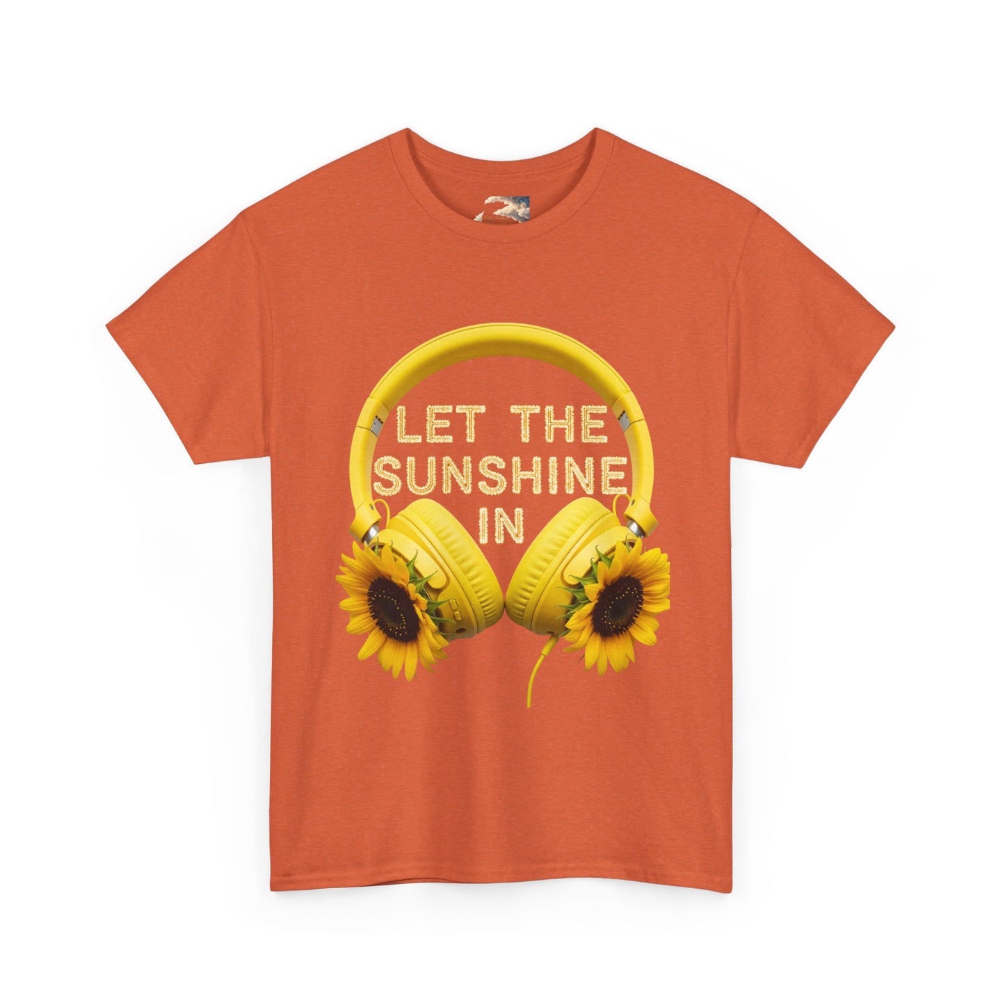 Let the Sunshine In Unisex Heavy Cotton Tee, Summer Vibes Shirt, Gift for Music Lovers, Bright Floral T-Shirt, Casual Everyday Wear, [...]