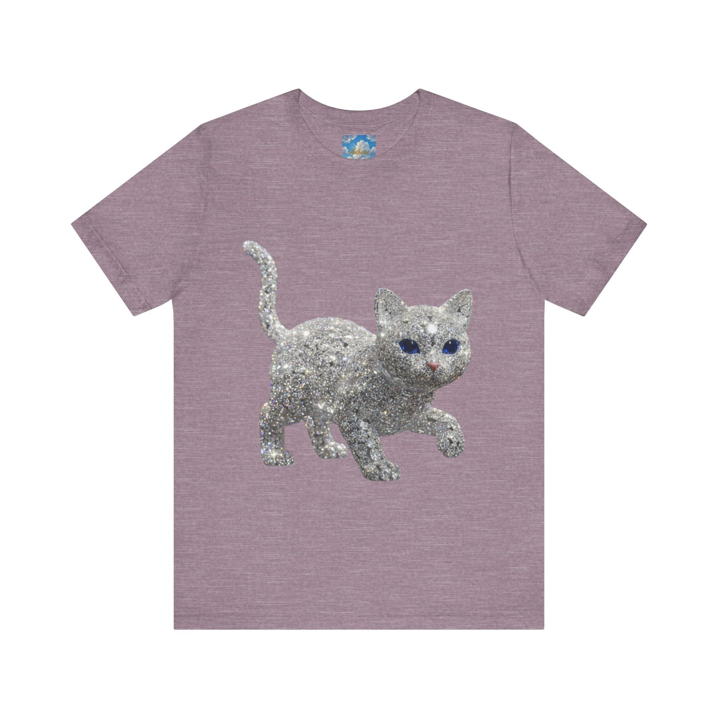 Diamond Kitties Are A Girl's Best Friend Tee Sparkling Diamond Kitty