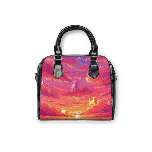 Dreamy Unicorn Sunset Shoulder Handbag | Trendy Tote for Fashion Lovers, Gifts for Unicorn Fans, Stylish Everyday Bag