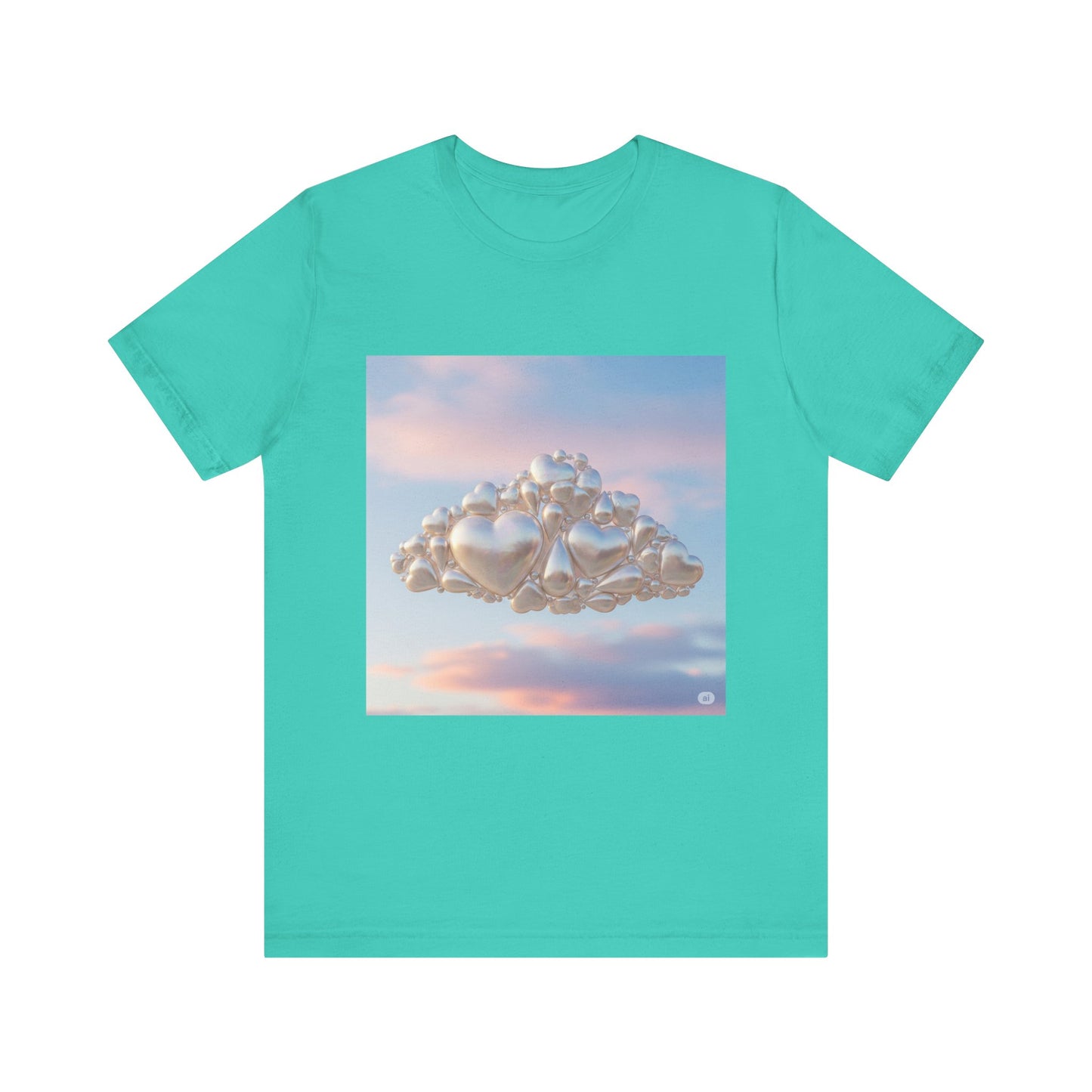 Dreamy Cloud Graphic Tee, Unisex Short Sleeve Shirt, Casual Wear, Gift for All Occasions, Cozy Everyday Tee