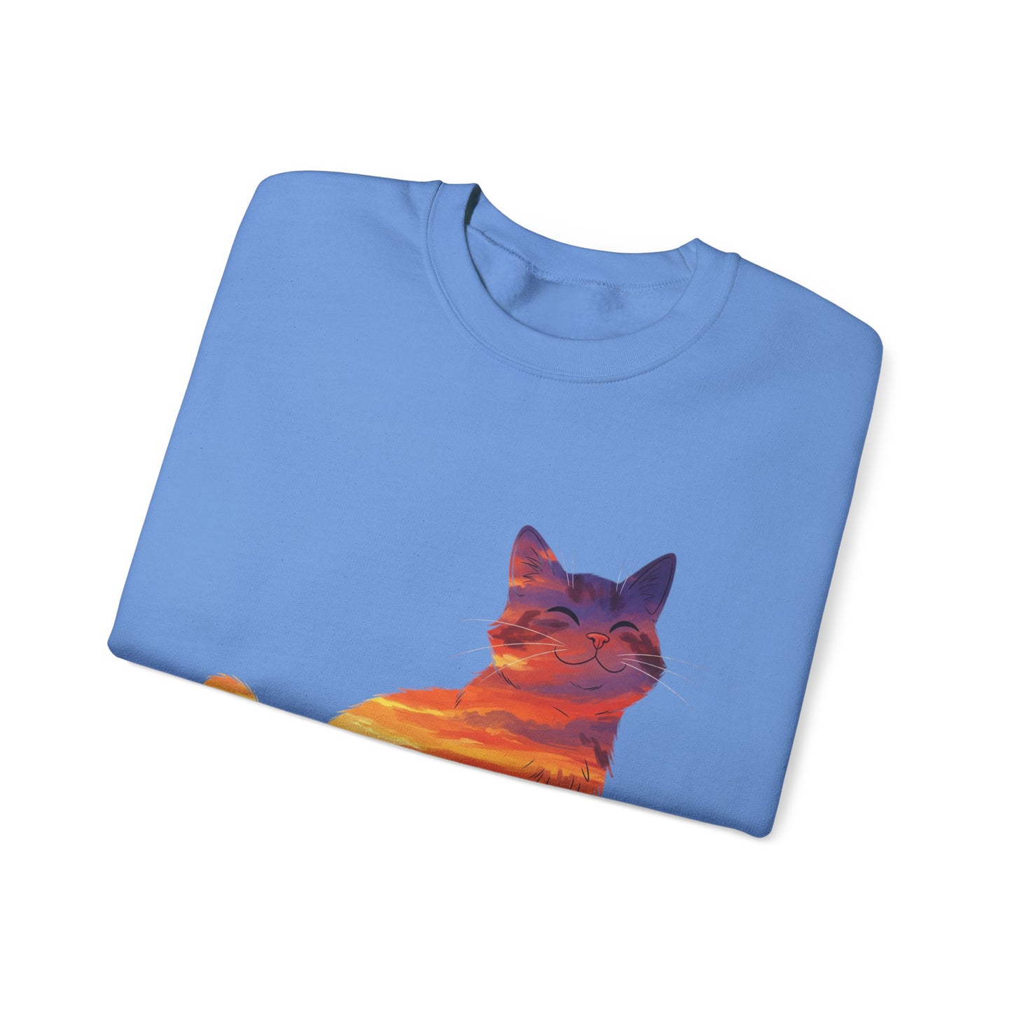 Kitty of the Sunset Sweatshirt | Cat Lover Sweatshirt | Gorgeous Sunset