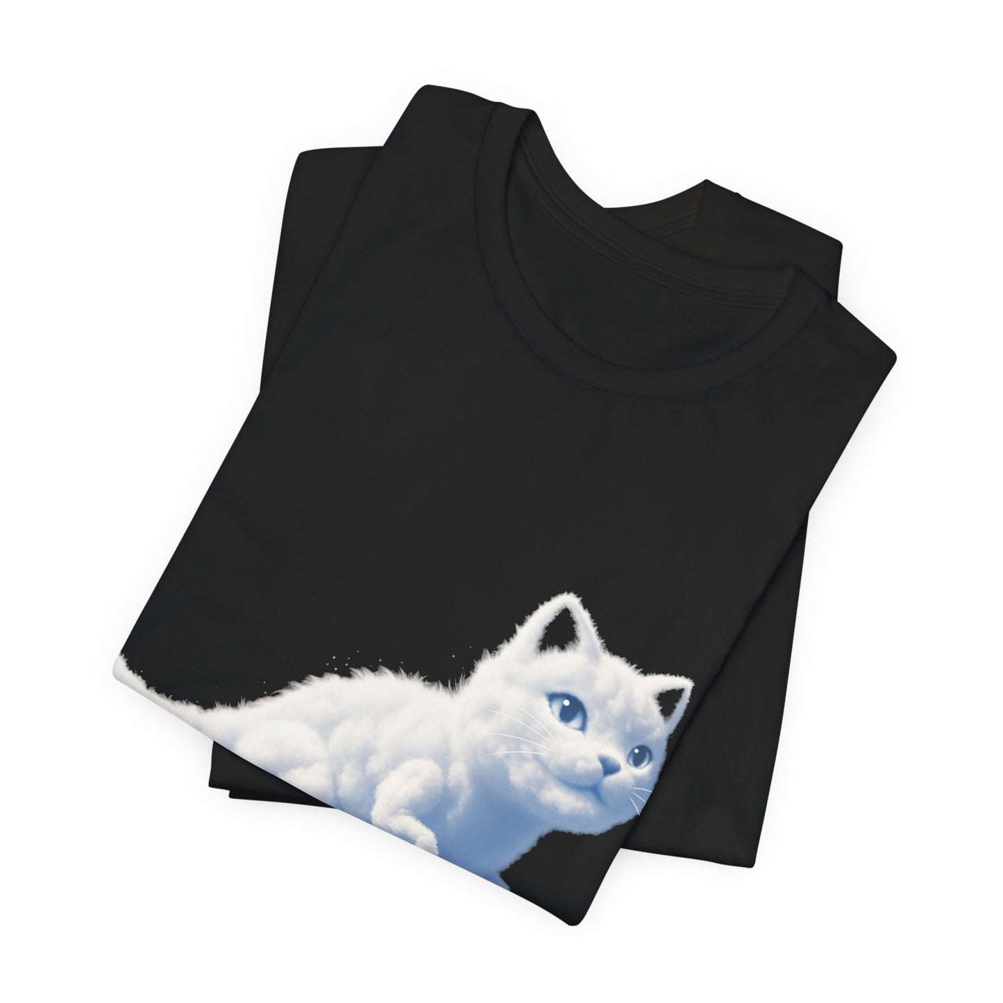 Kittee-Rex Cat T‑Shirt — Cute Dino Cat Graphic Tee